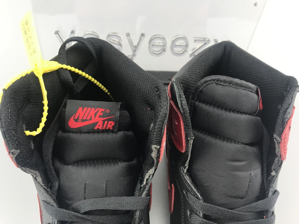 UA AIR JORDAN 1 RETRO HIGH OG "BRED"