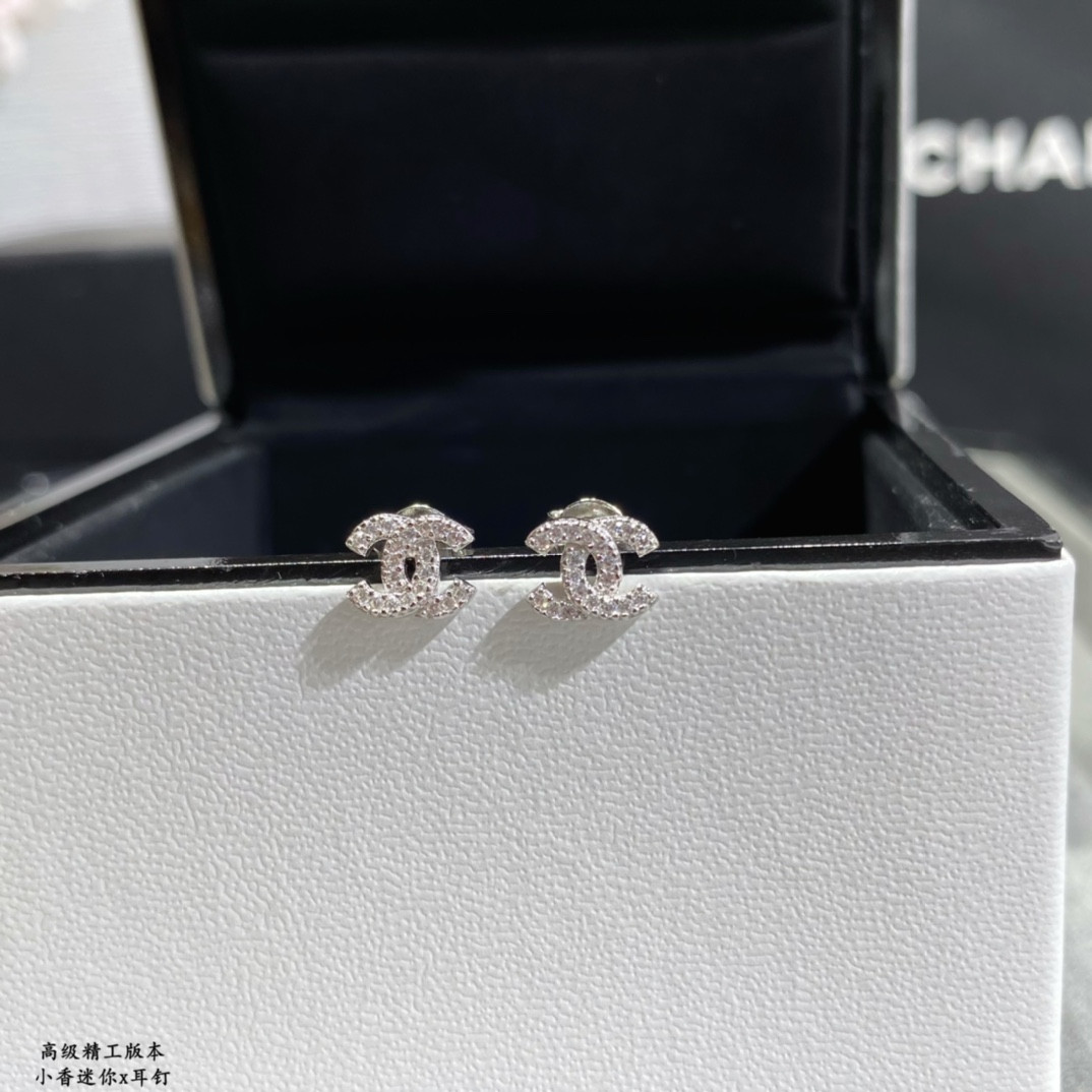 Ch**el Mini Ch**el Earrings