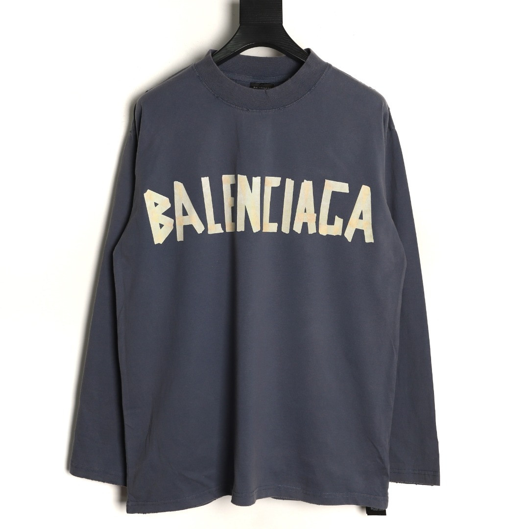 Ba1en*iaga 26ss Long-sleeved T-shirt