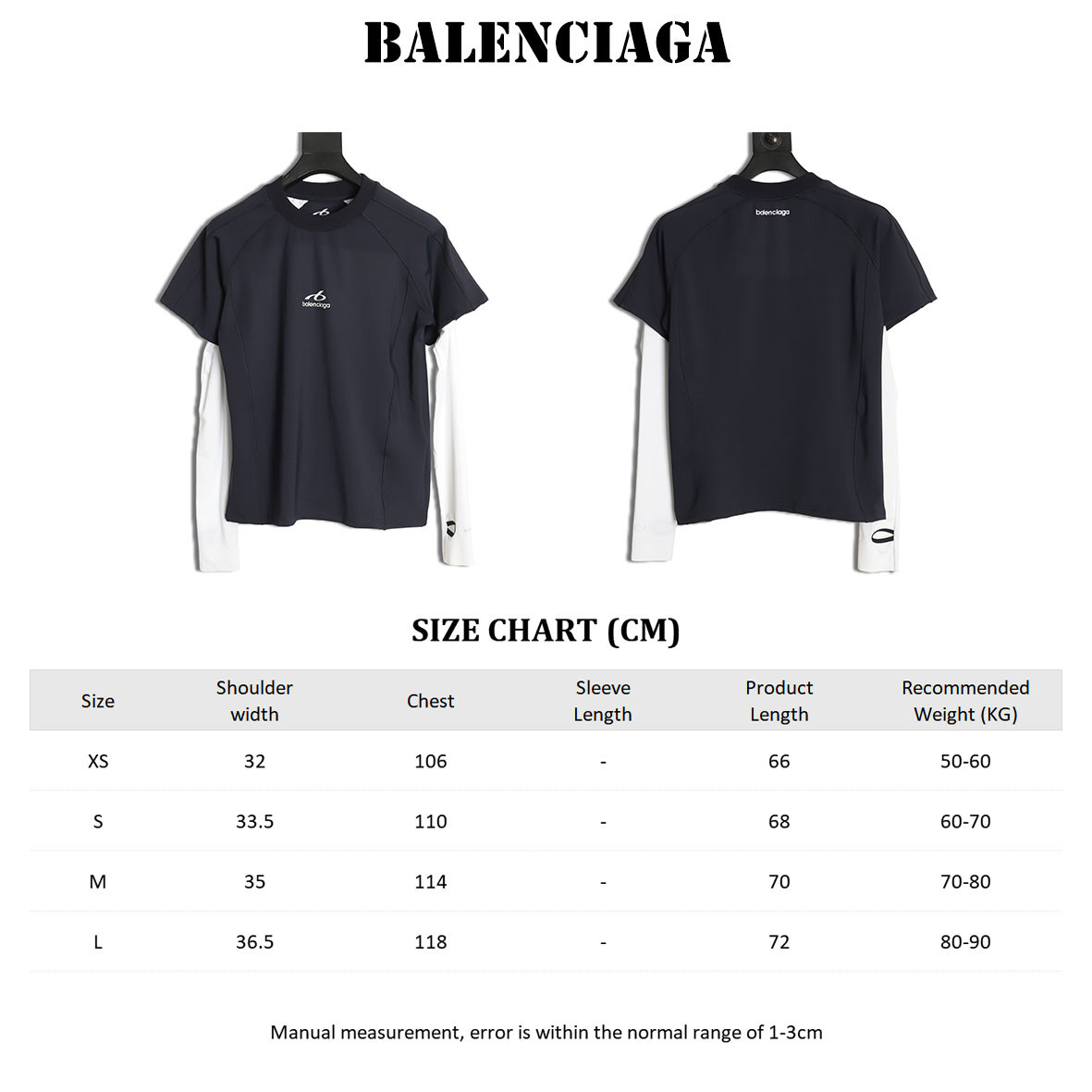 Ba1en*iaga BLCG Long-sleeved T-shirt