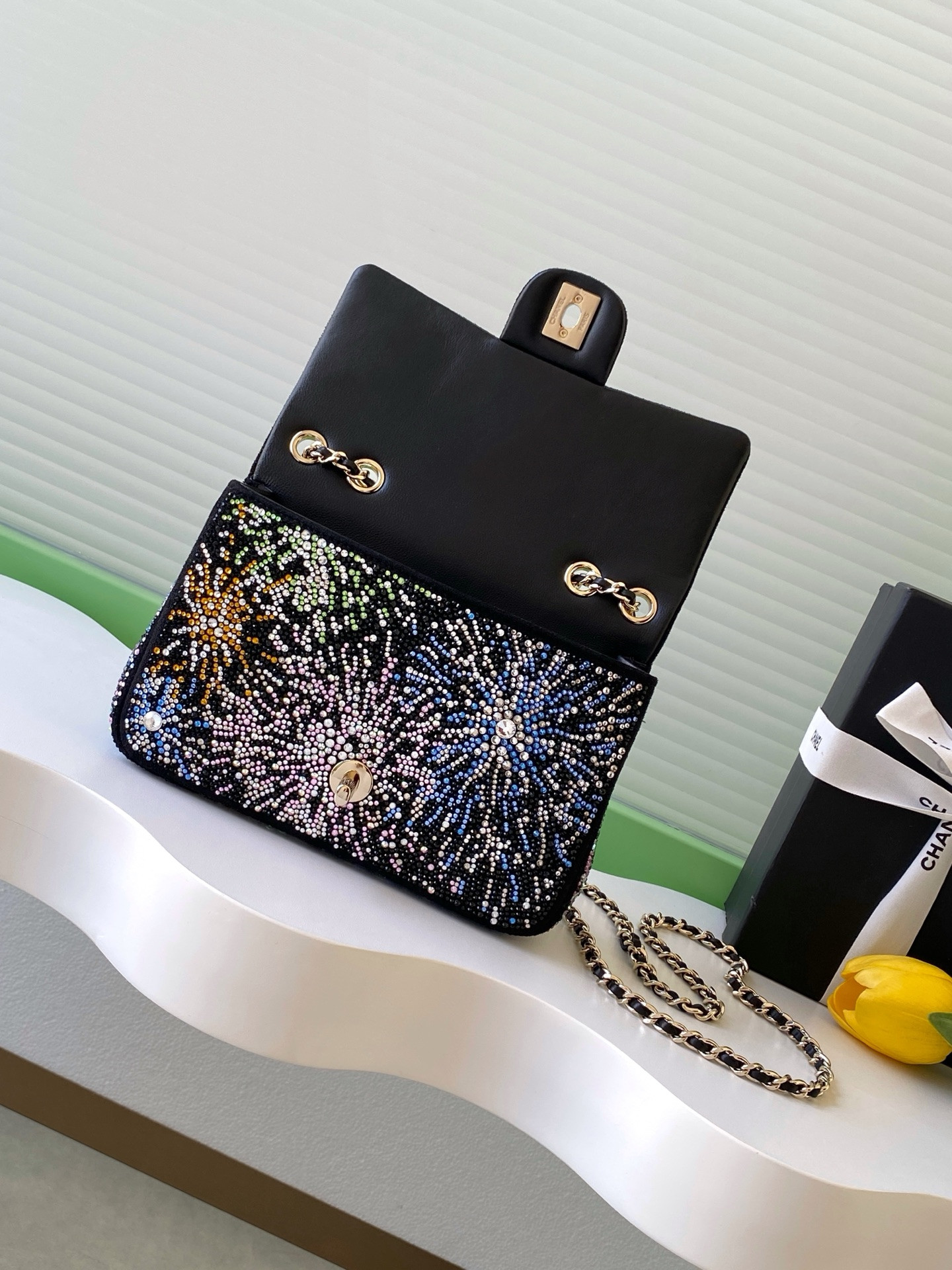 Ch**el Evening Bag 13x21x8cm