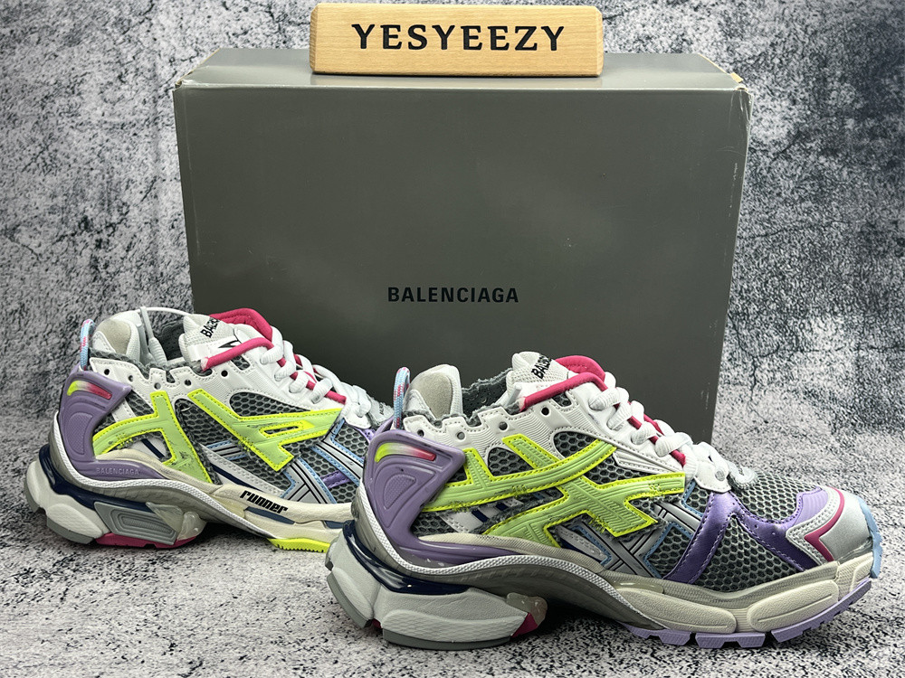 UA RUNNER GREY PURPLE