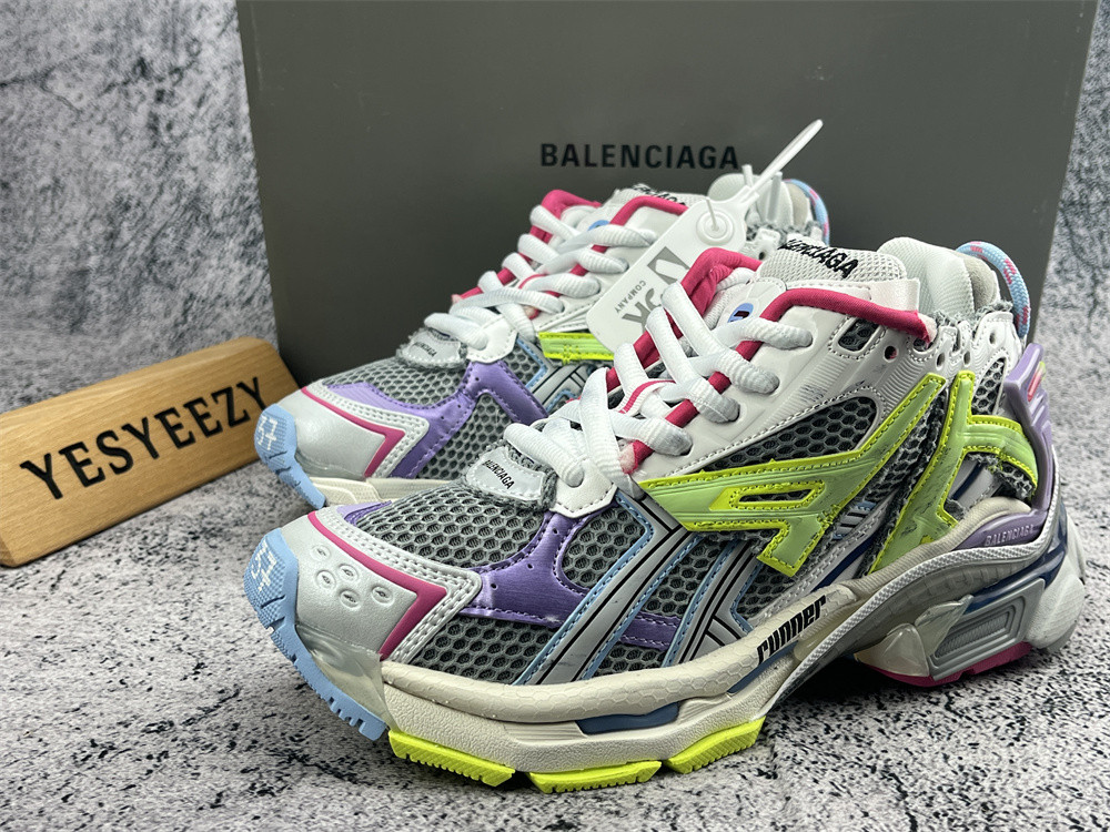 UA RUNNER GREY PURPLE
