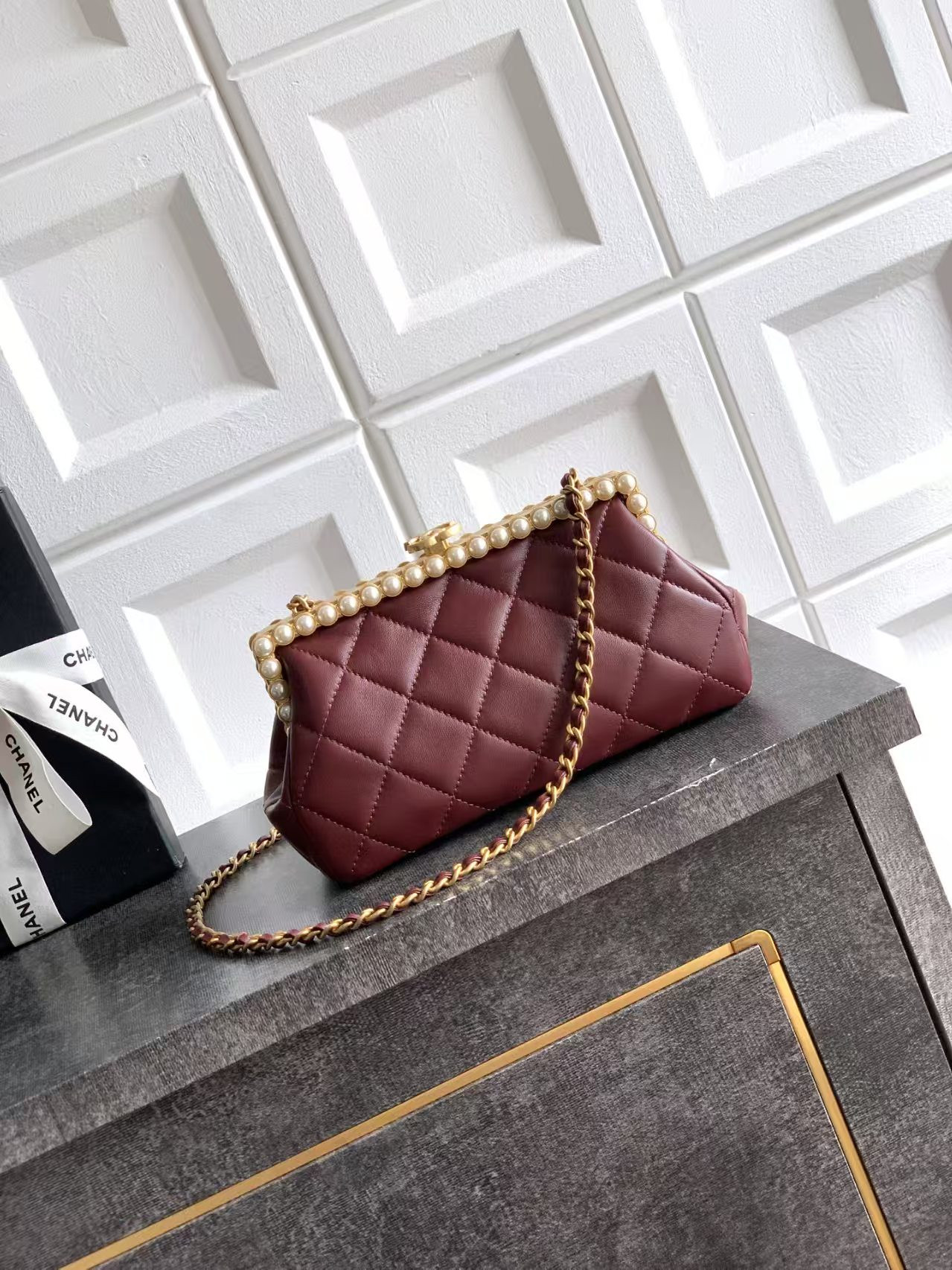 Ch**el Clutch AS5912 10x20x7cm