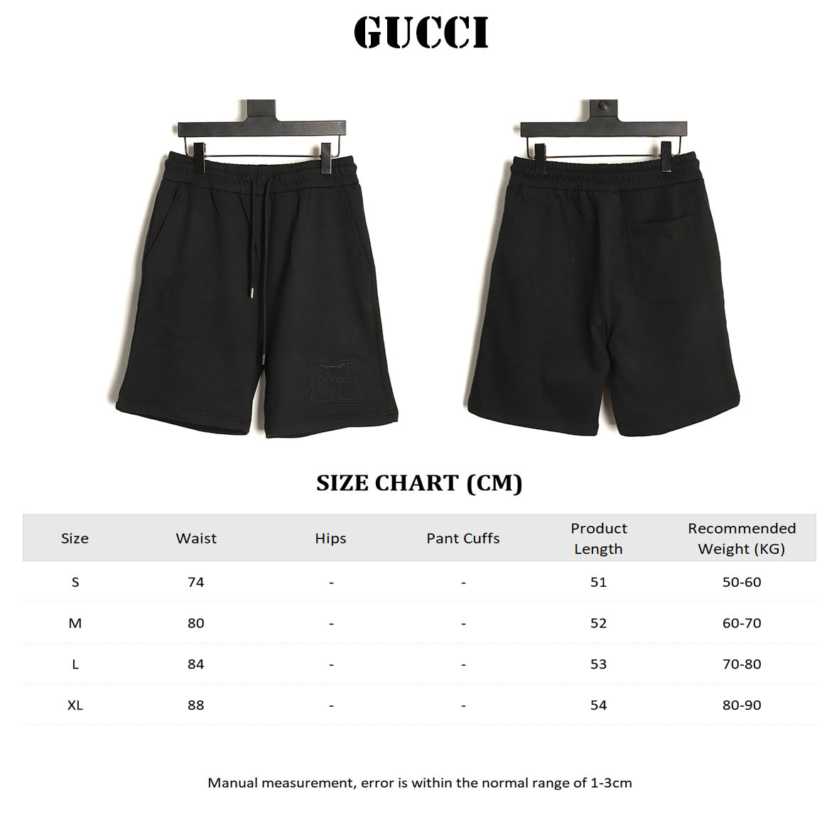 Gvc*1 Shorts Black