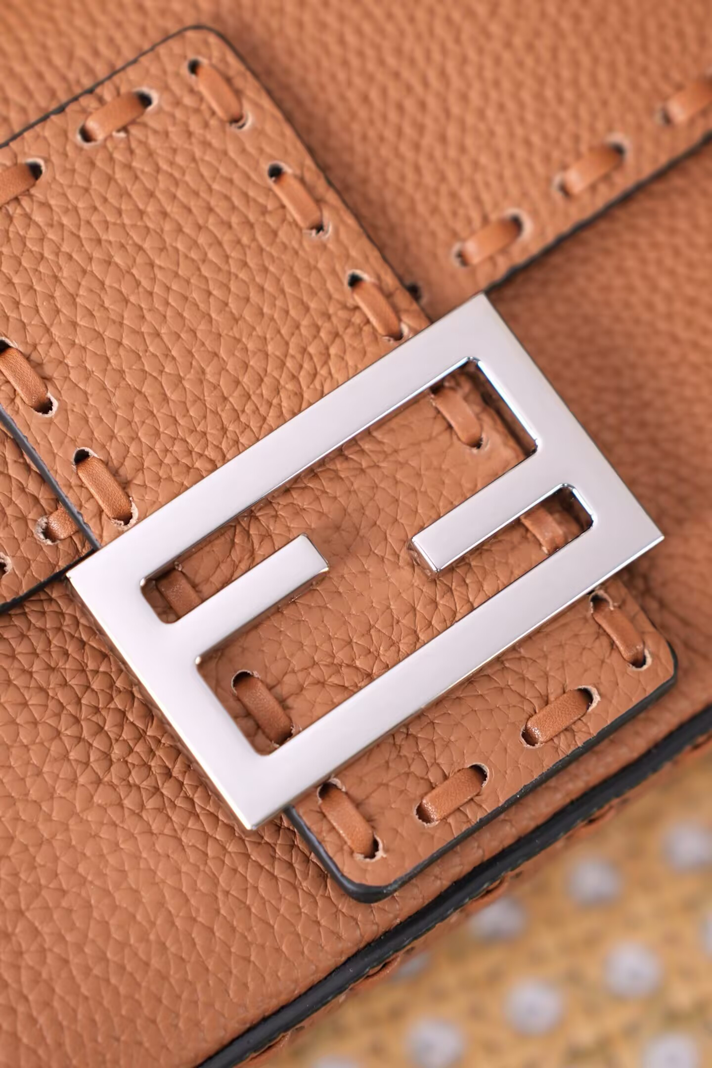 F**di Baguette Mini Selleria Bag 19.5x4.5x13cm