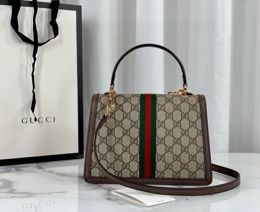 Gvc*1 Ophidia Top Handle Bag 25x17.5x7 cm