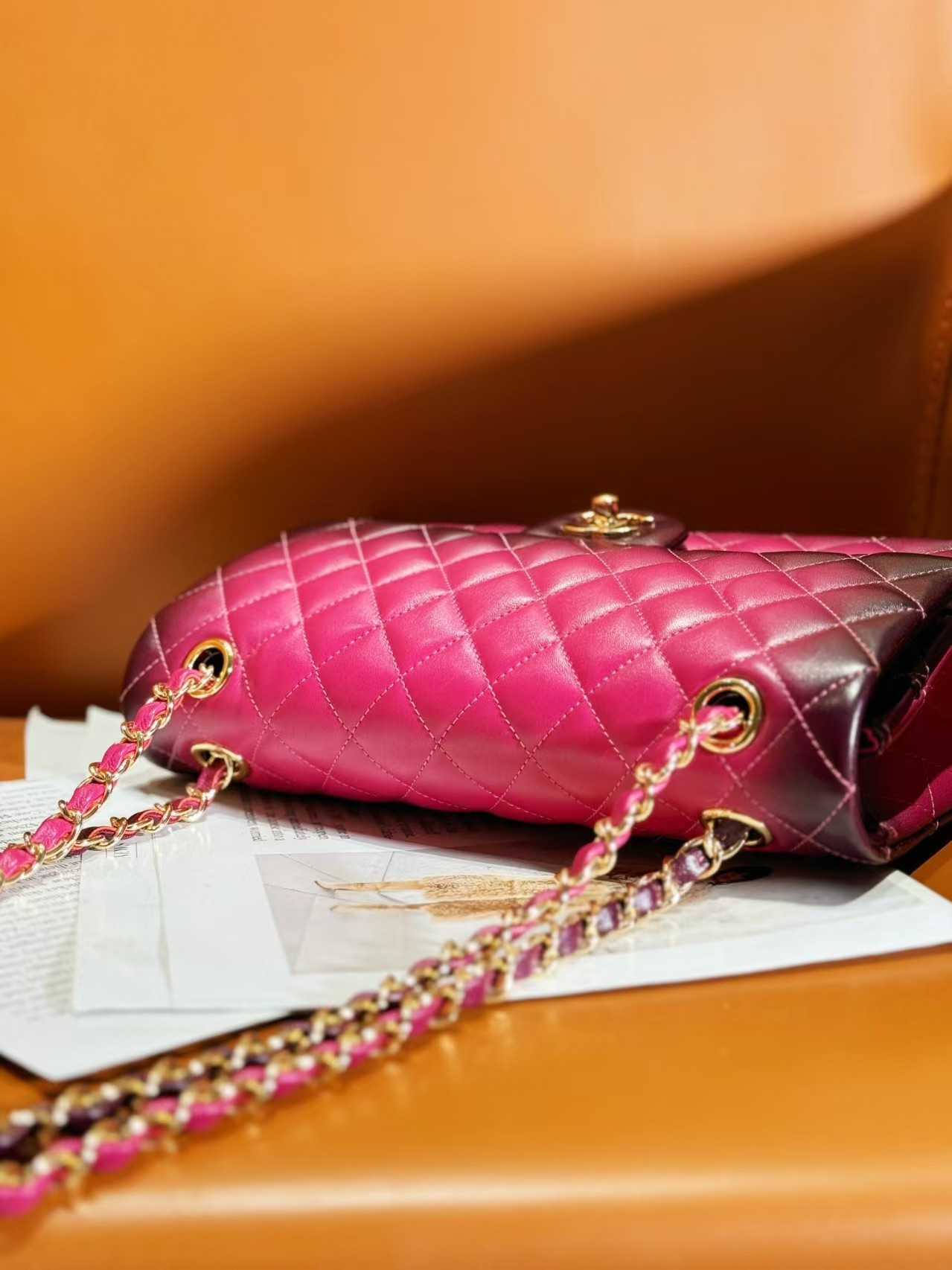 Ch**el Flap Bag 25.5cm