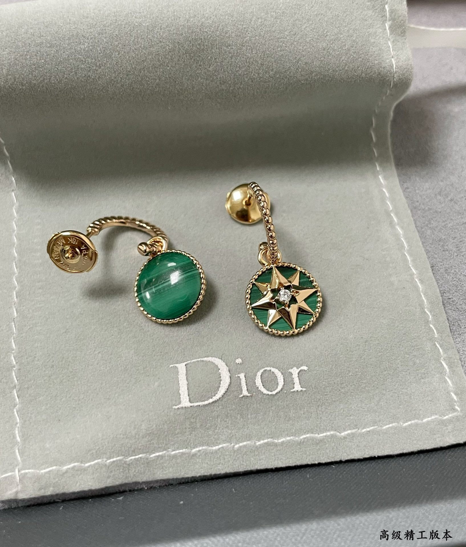 D10r rose des vents earrings