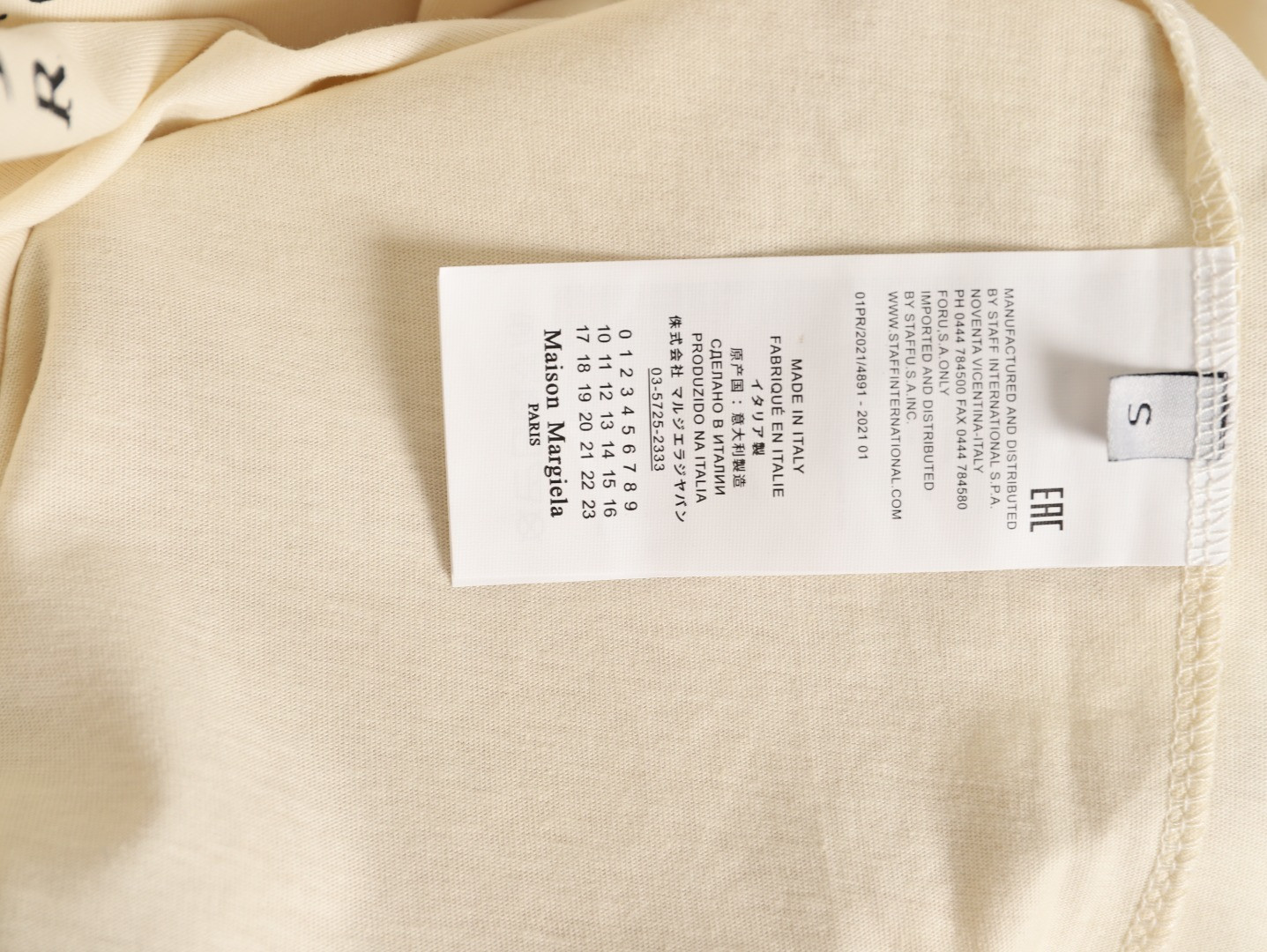 Ma1s0n Marg*e1a 26SS Short-sleeved T-shirt
