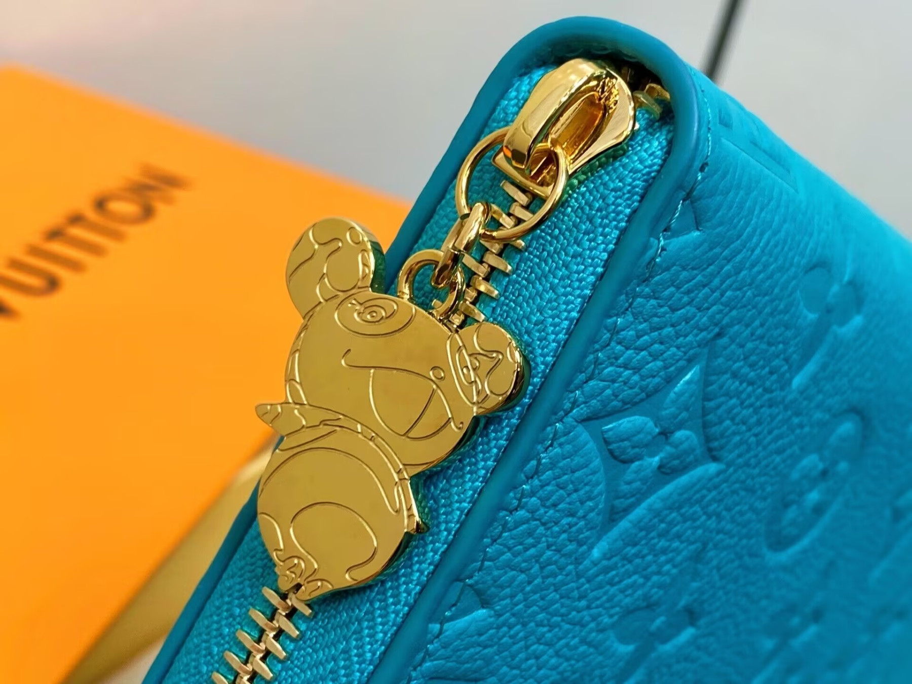 LV x TM Zippy Wallet M13618 19x10x2cm