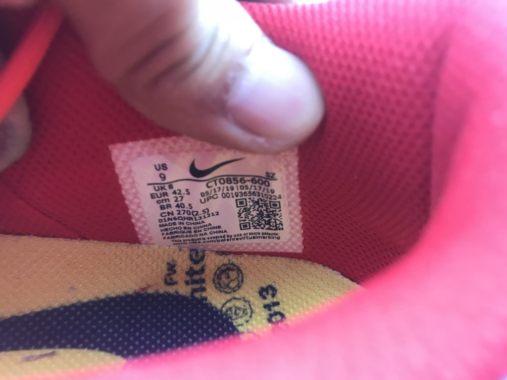 UA NIKE OFF-WHITE X DUNK LOW "UNIVERSITY RED"