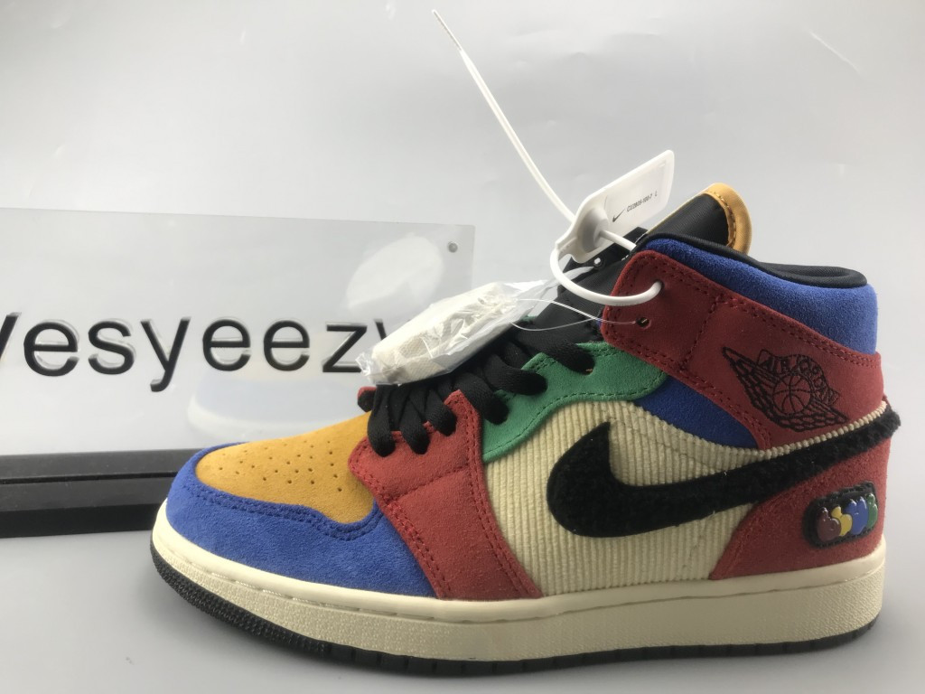 UA AIR JORDAN 1 MID SE FRLS NA "FEARLESS"