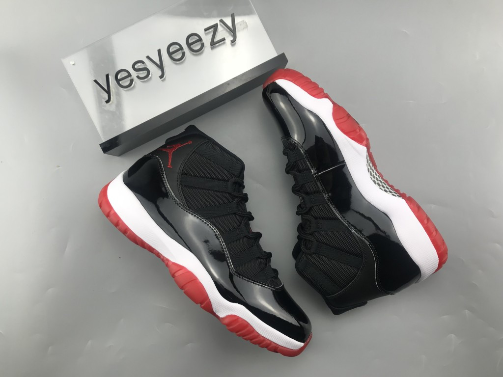 UA AIR JORDAN 11 RETRO "BRED 2019 RELEASE"