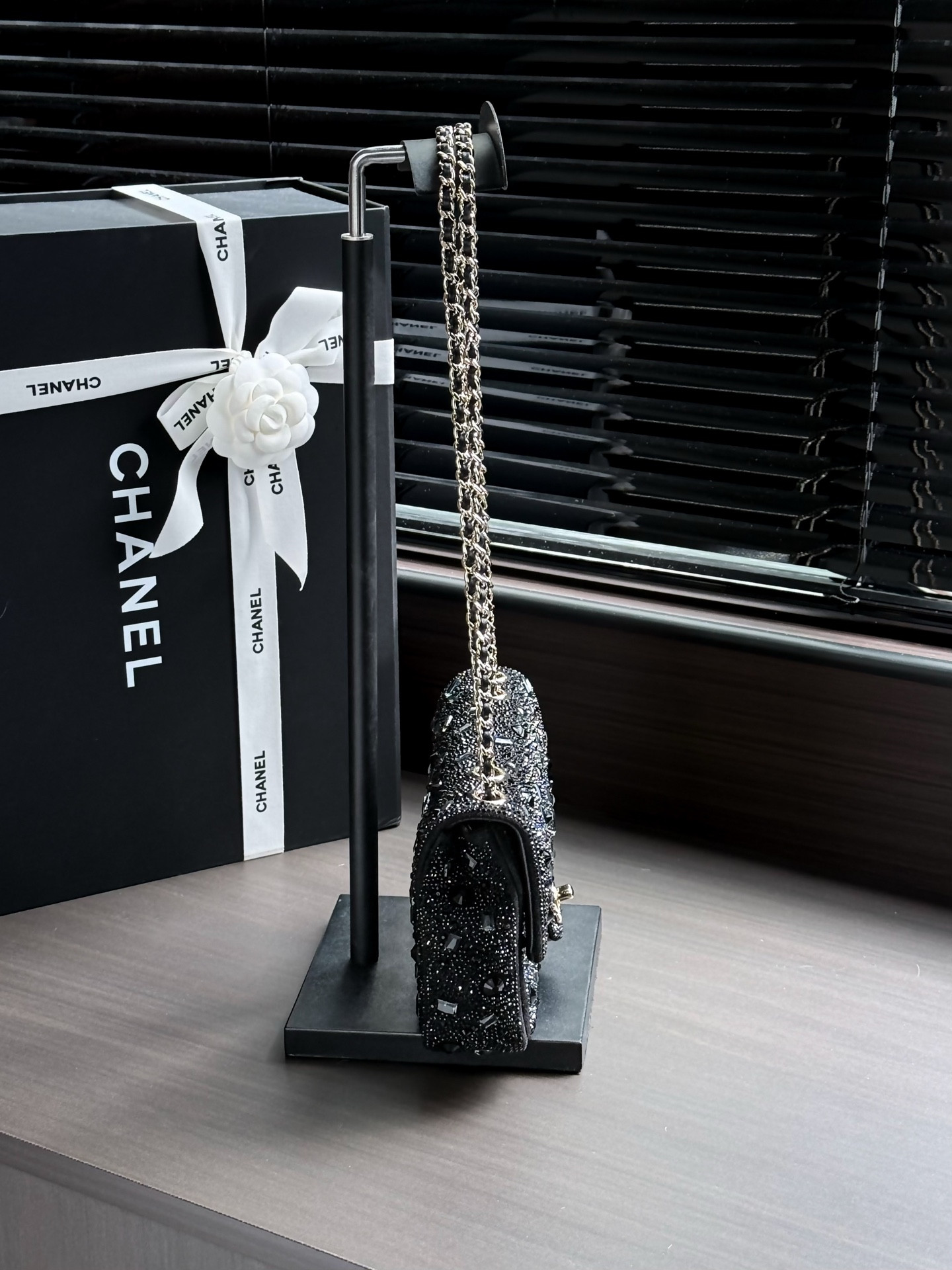 Ch**el Evening Flap Bag AS4297 13 x 21 x 8cm