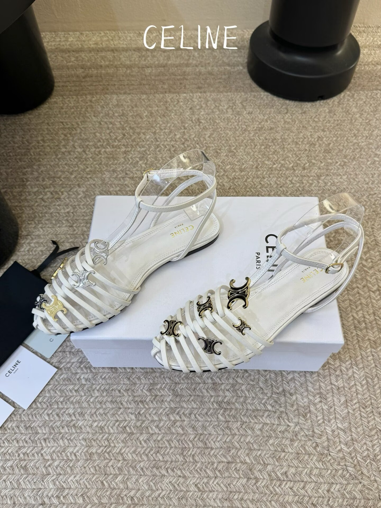 UA Ce1i*e CAGE FLAT SANDAL