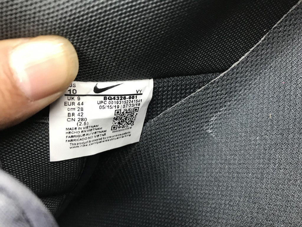 UA AIR FORCE 1 LOW "ANTHRACITE"