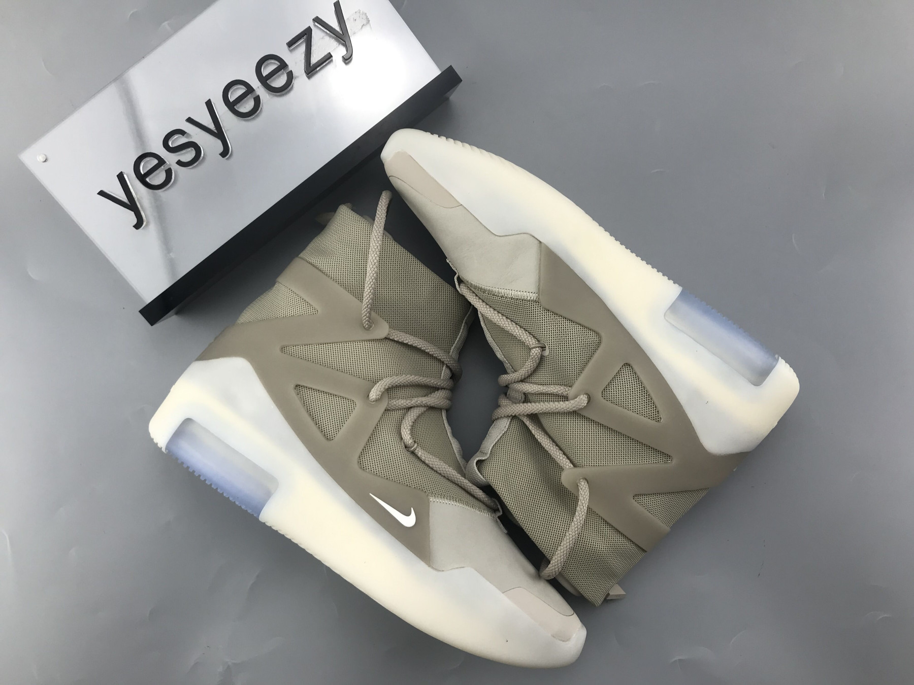 UA NIKE AIR FEAR OF GOD 1 "OATMEAL"