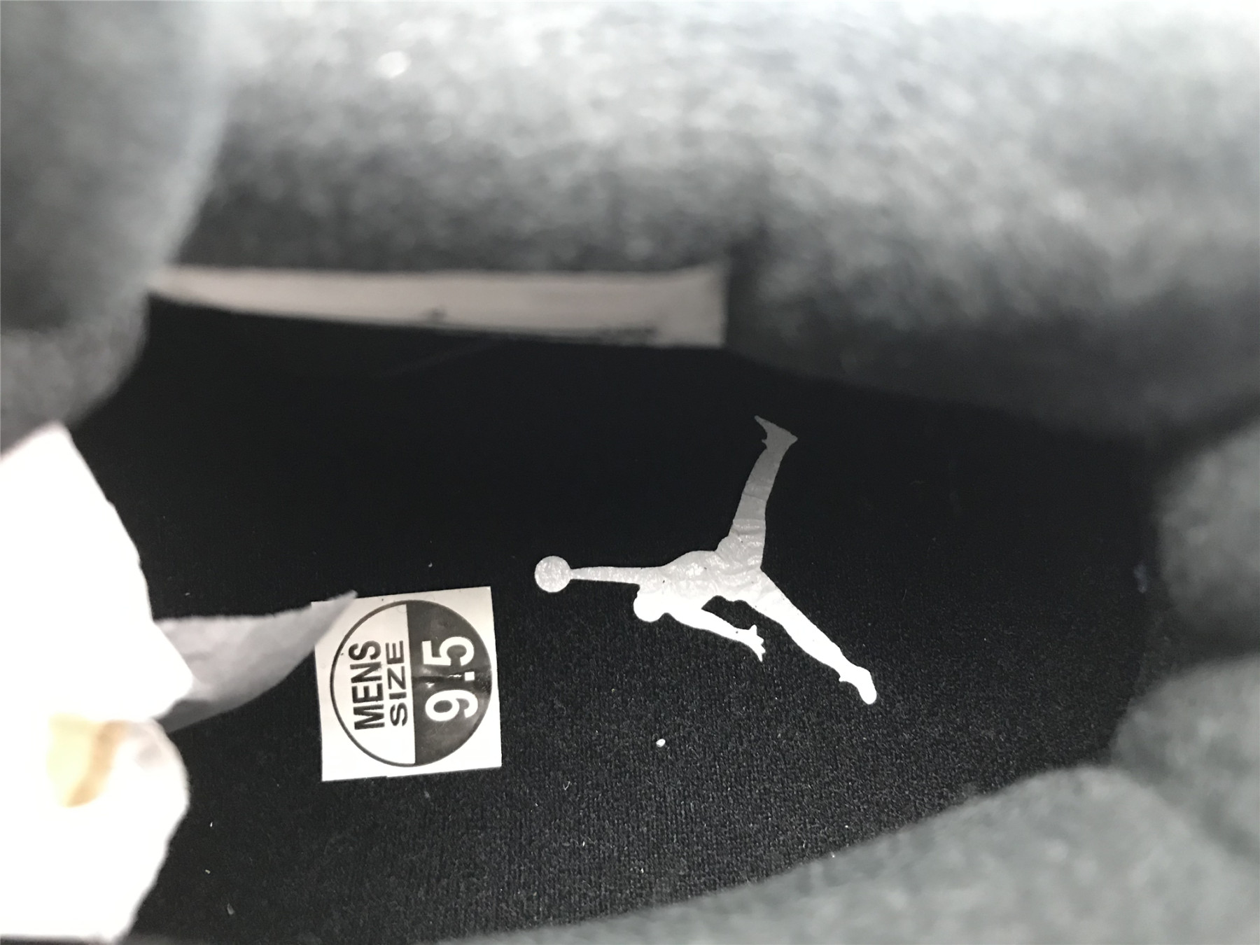 UA AIR JORDAN 4 RETRO LS "OREO"