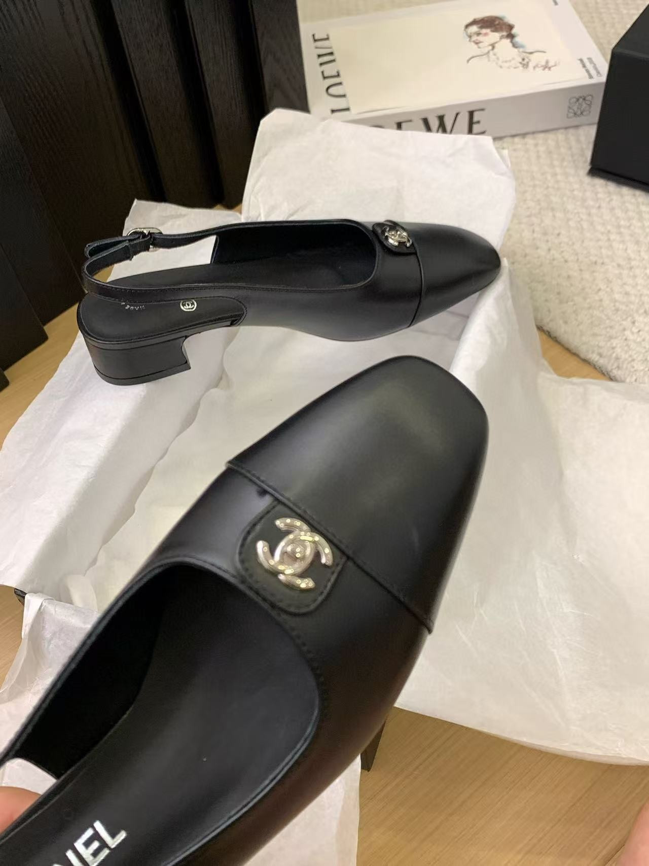 UA Ch**el Slingbacks