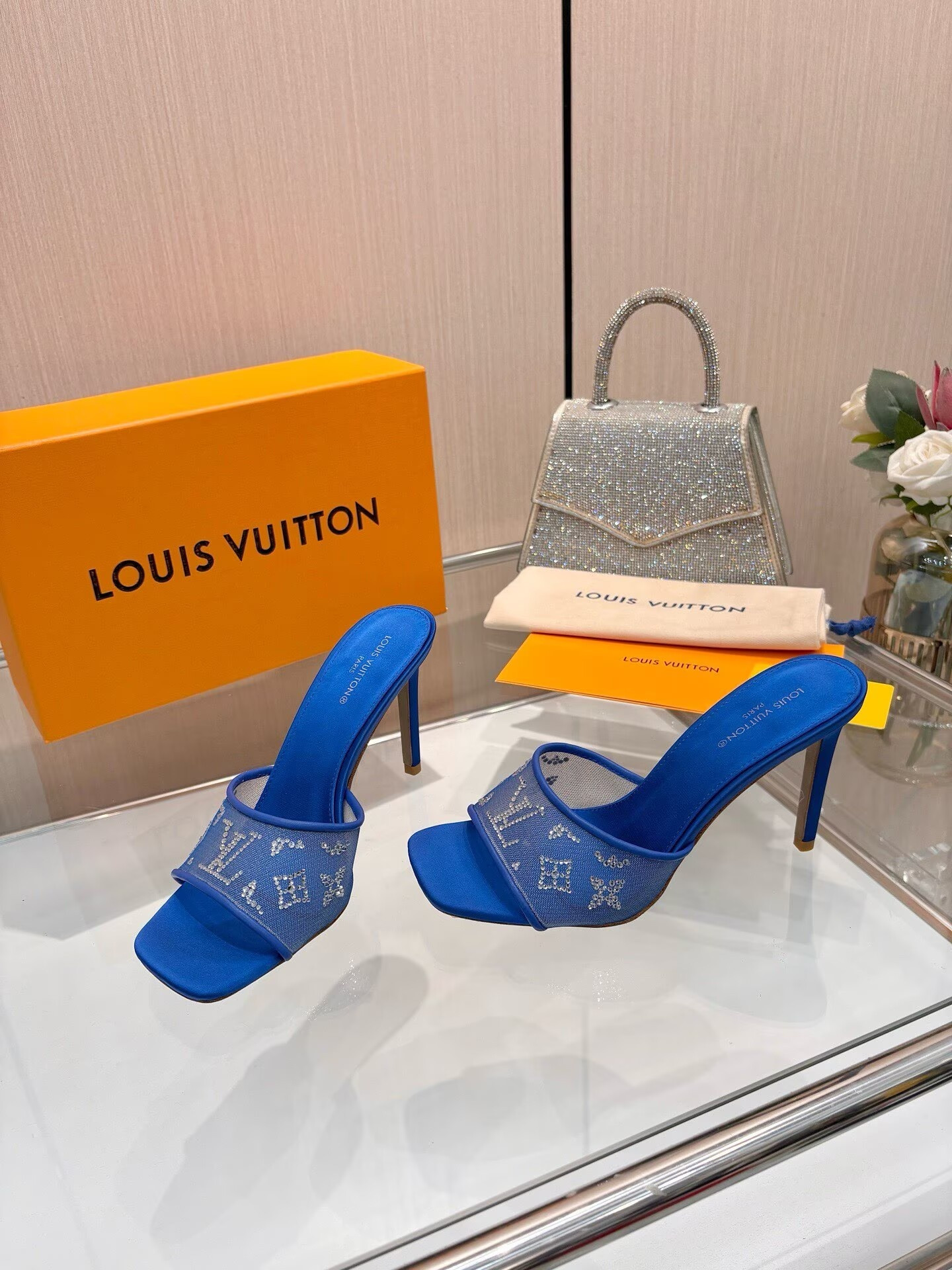 UA LV Gala Mule 9cm Heel