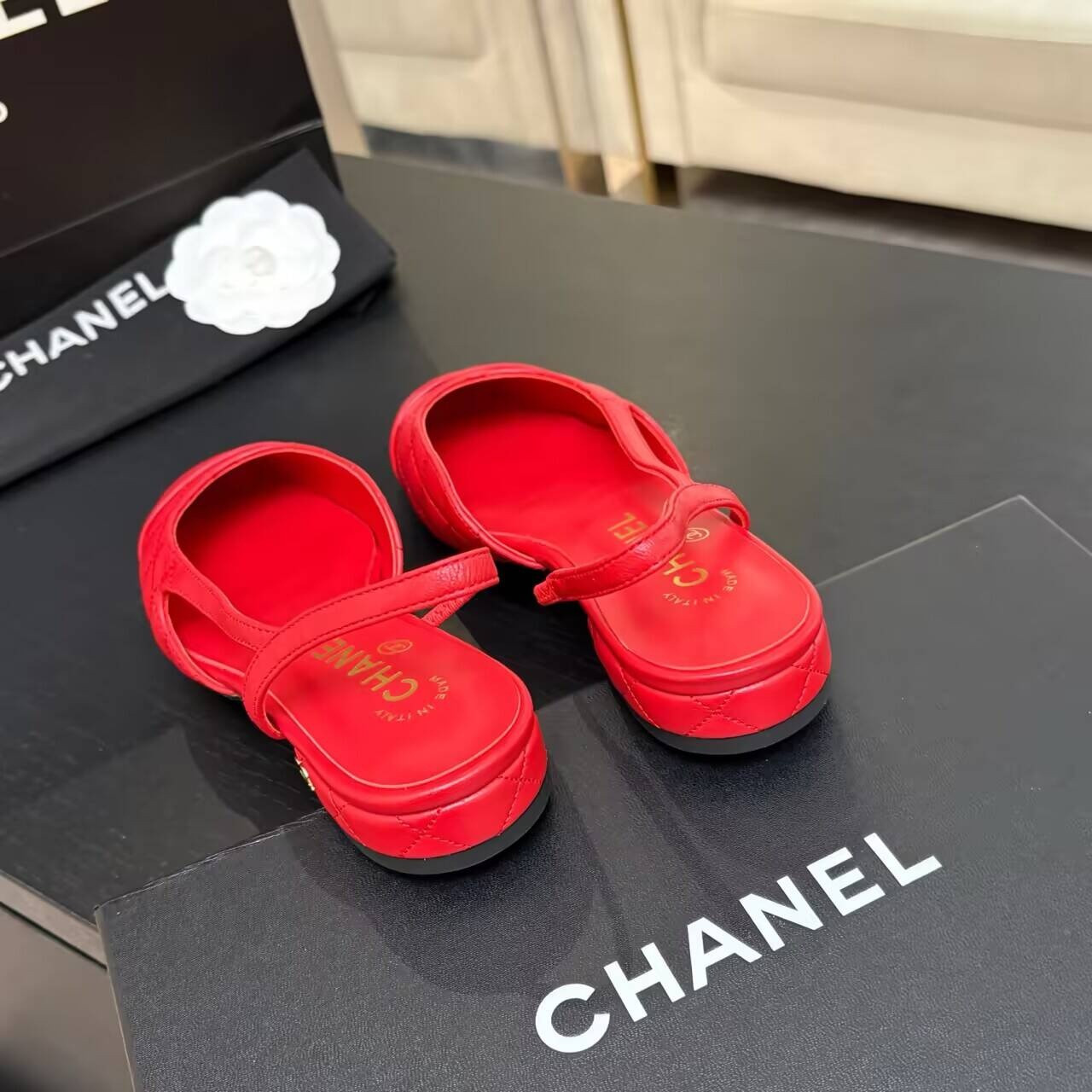 UA Ch**el SLINGBACKS FLAT
