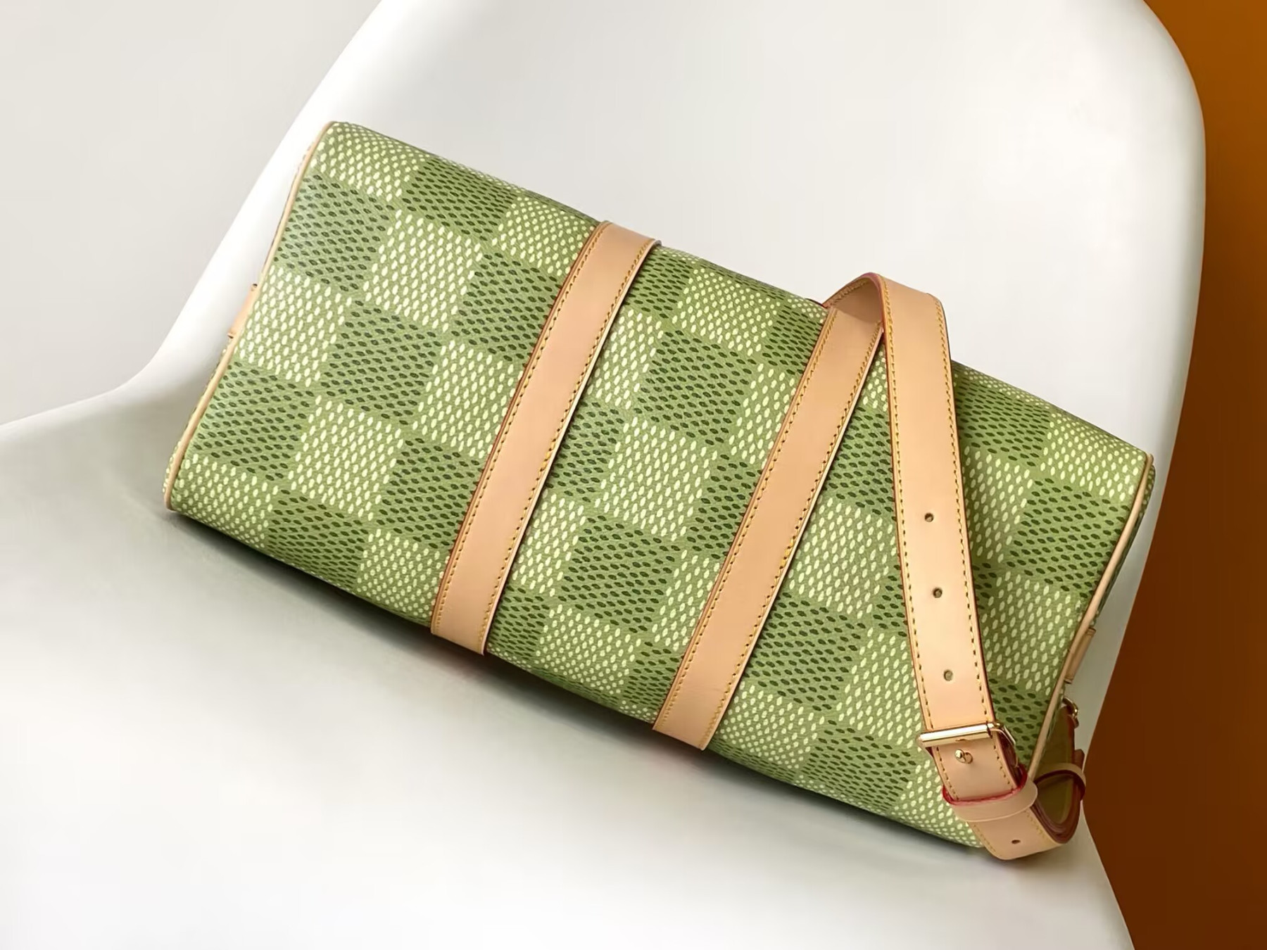 LV Keepall Bandoulière 35 N40671 34x21x16cm