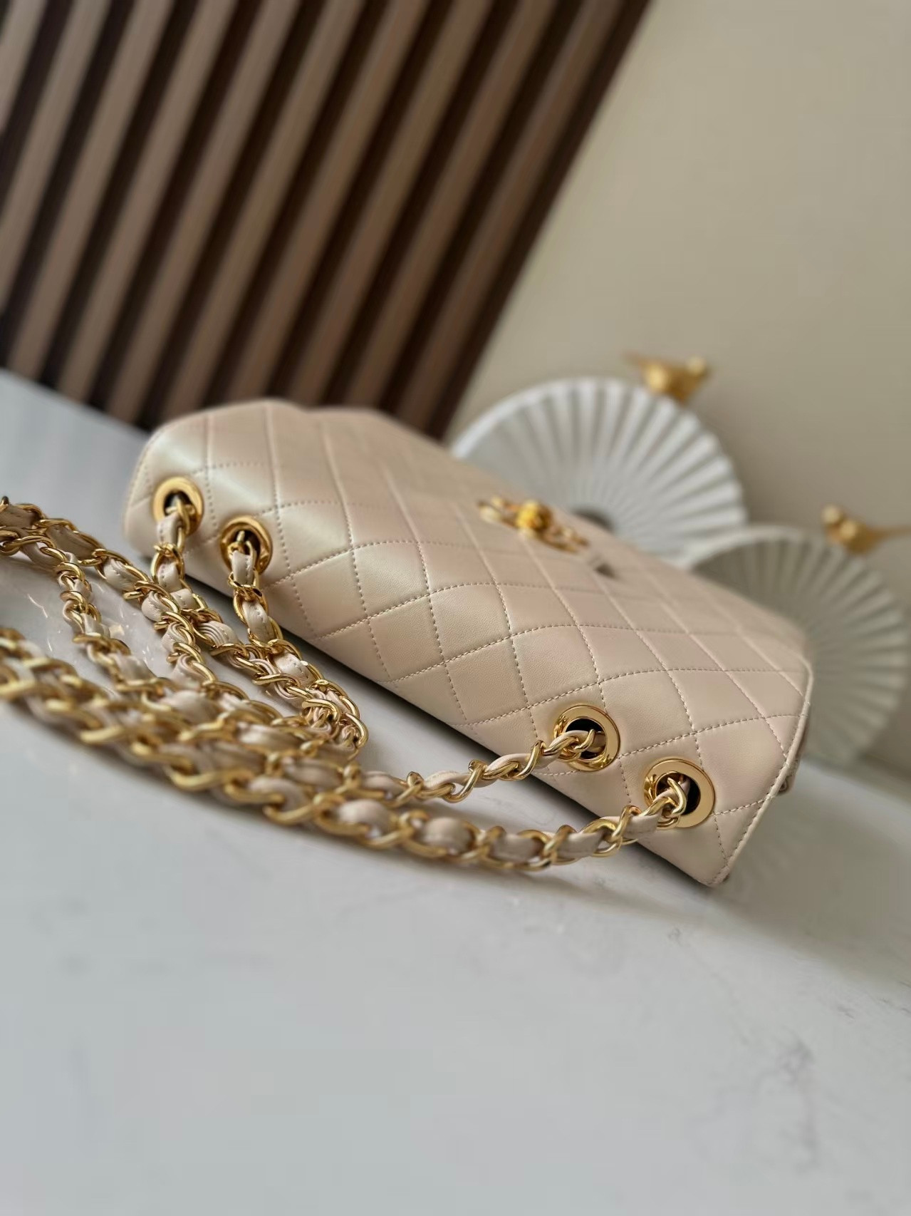 Ch**el Flap Bag 30x21x8cm