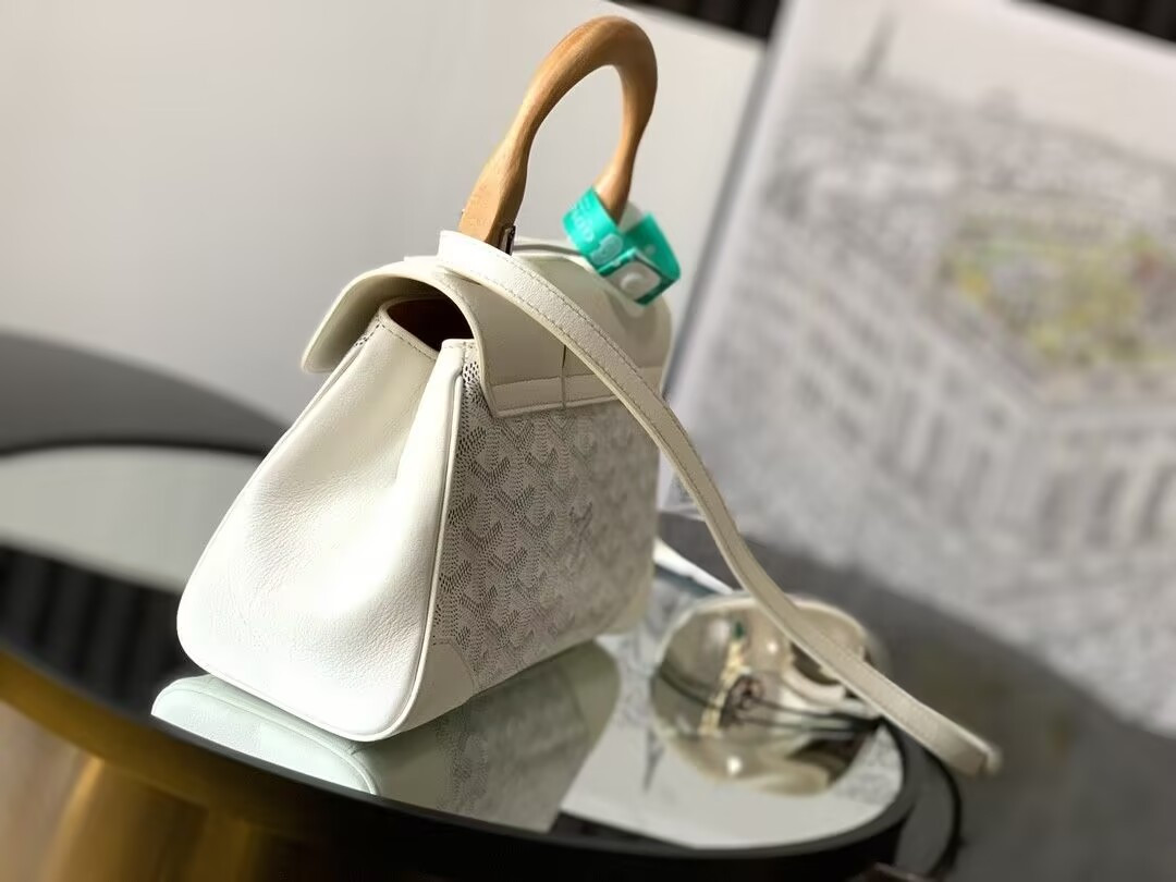 G09ard White Mini G09ardine Saigon Souple 15x20x7cm