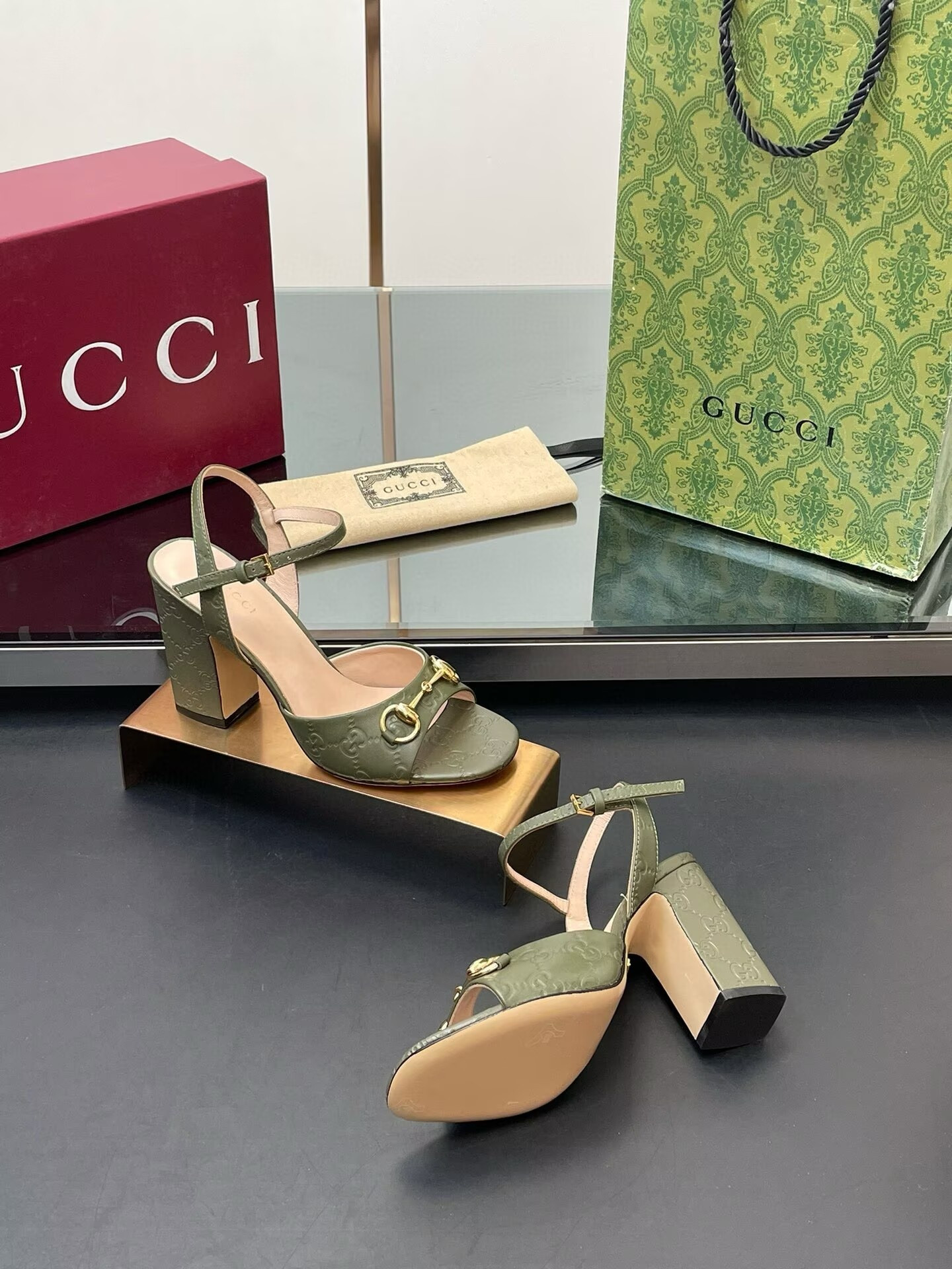 UA Gvc*1 Horsebit Sandal