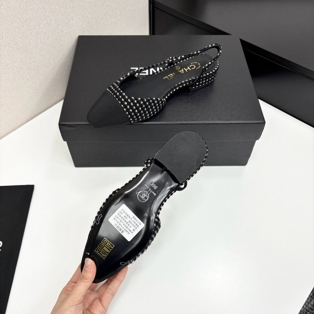 UA Ch**el SLINGBACKS FLAT