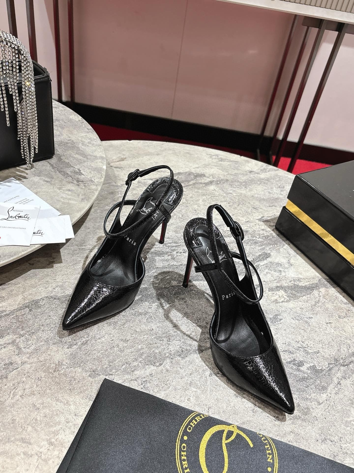ua chr1st1an louboutin jenlove 100mm pumps(cusT0mized, no exchange no return, about 7-14 days)