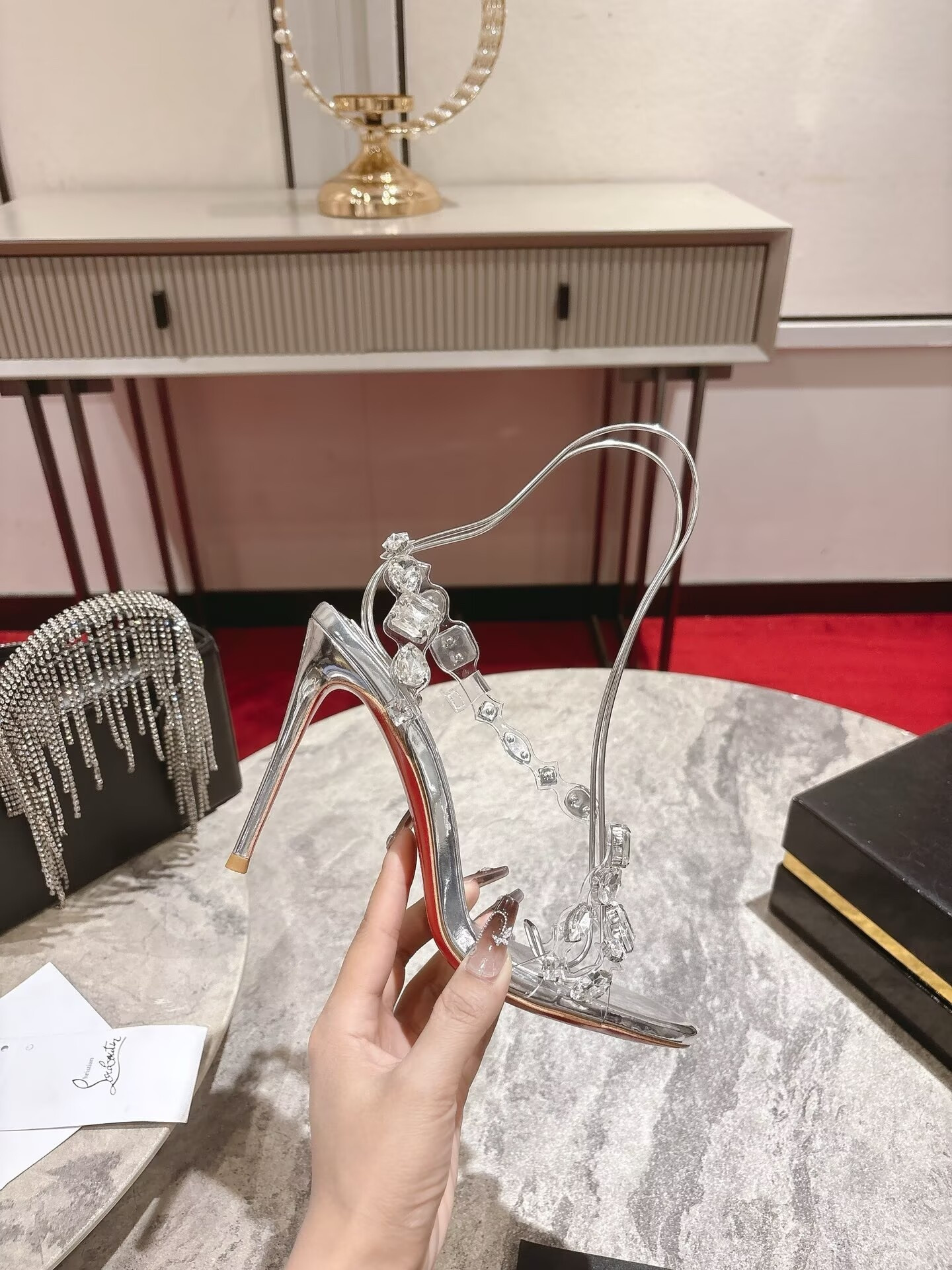 UA Chr1st1an Louboutin Rosalie Jewel