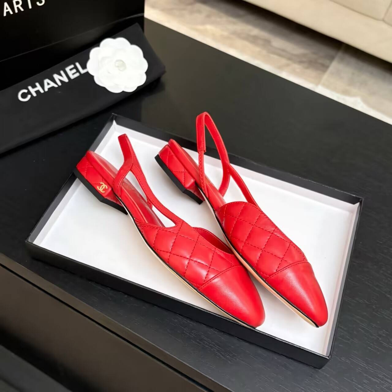 UA Ch**el SLINGBACKS FLAT