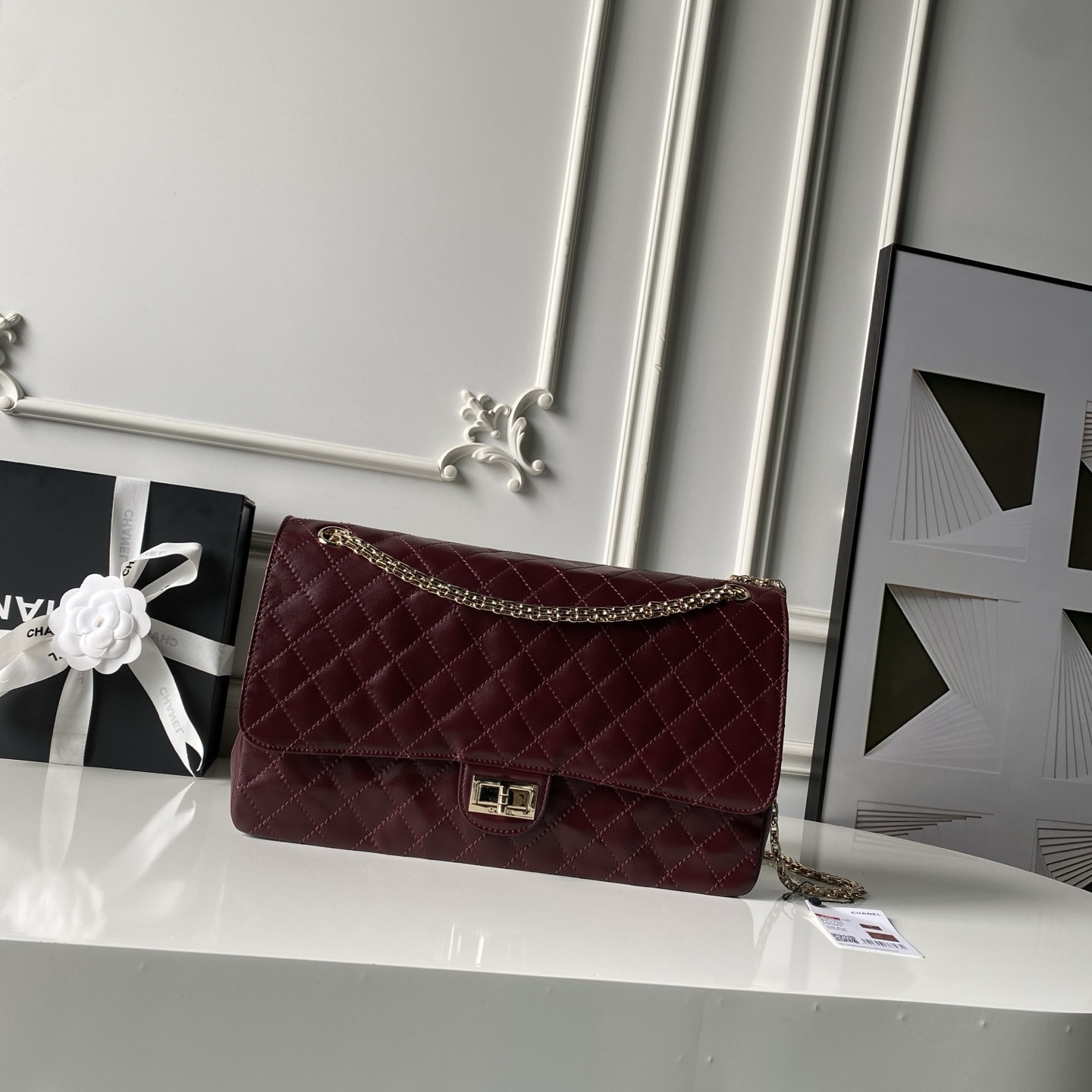 Ch**el 2.55 Handbag A37587 31cm