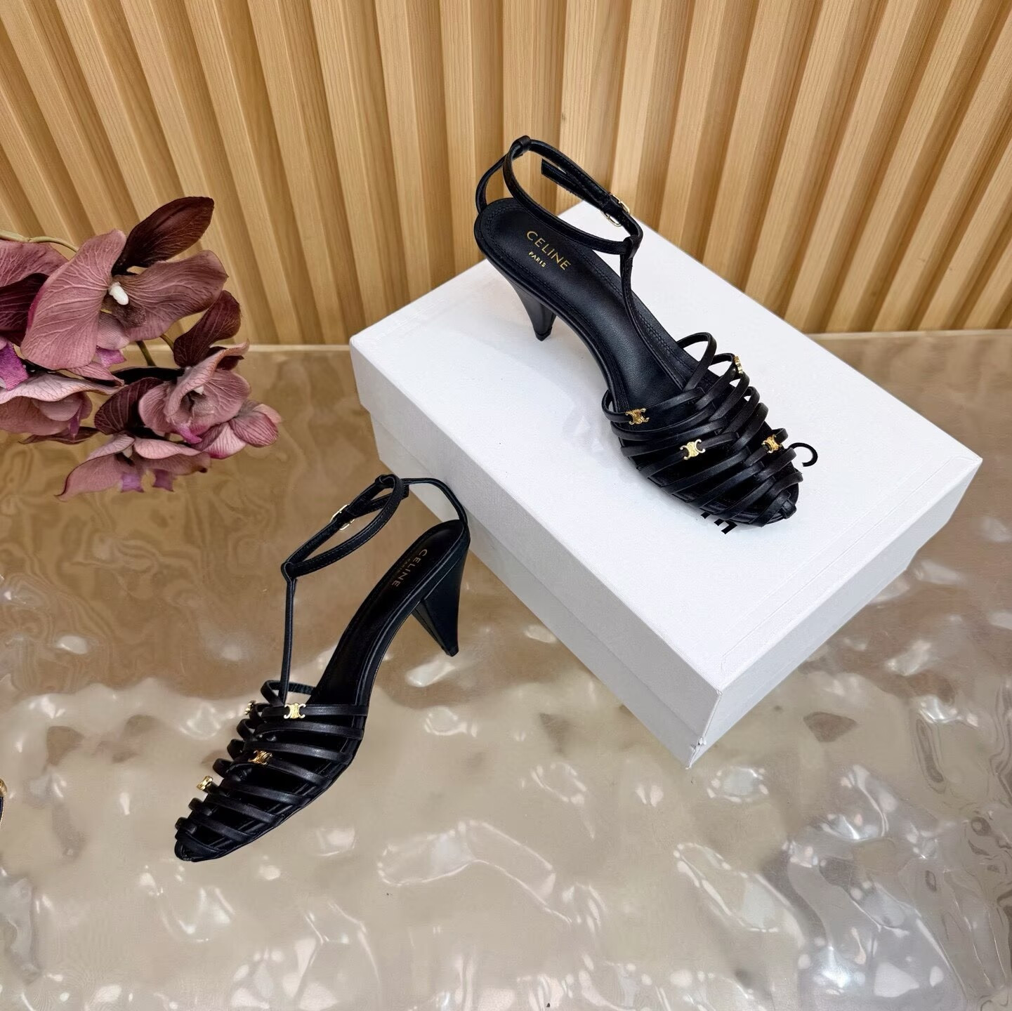 UA Ce1i*e CAGE HEELED SANDAL 6cm Heel