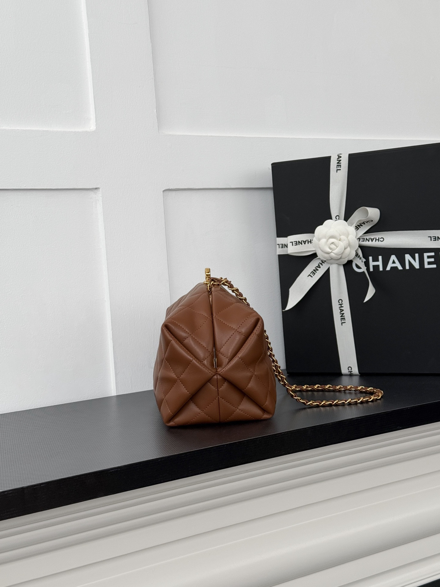 Ch**el Clutch Bag AP5251 12x27x7.5cm