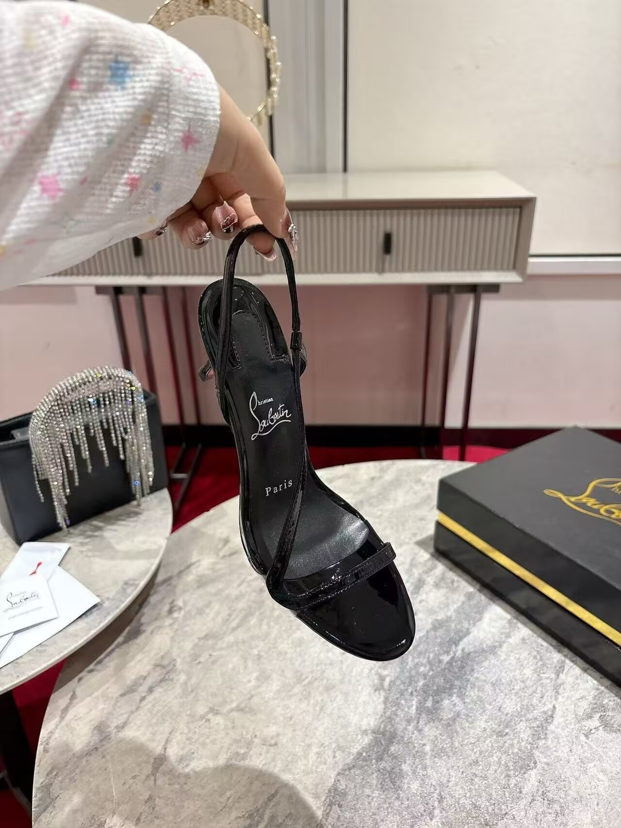 UA Chr1st1an Louboutin Rosalie Sandals