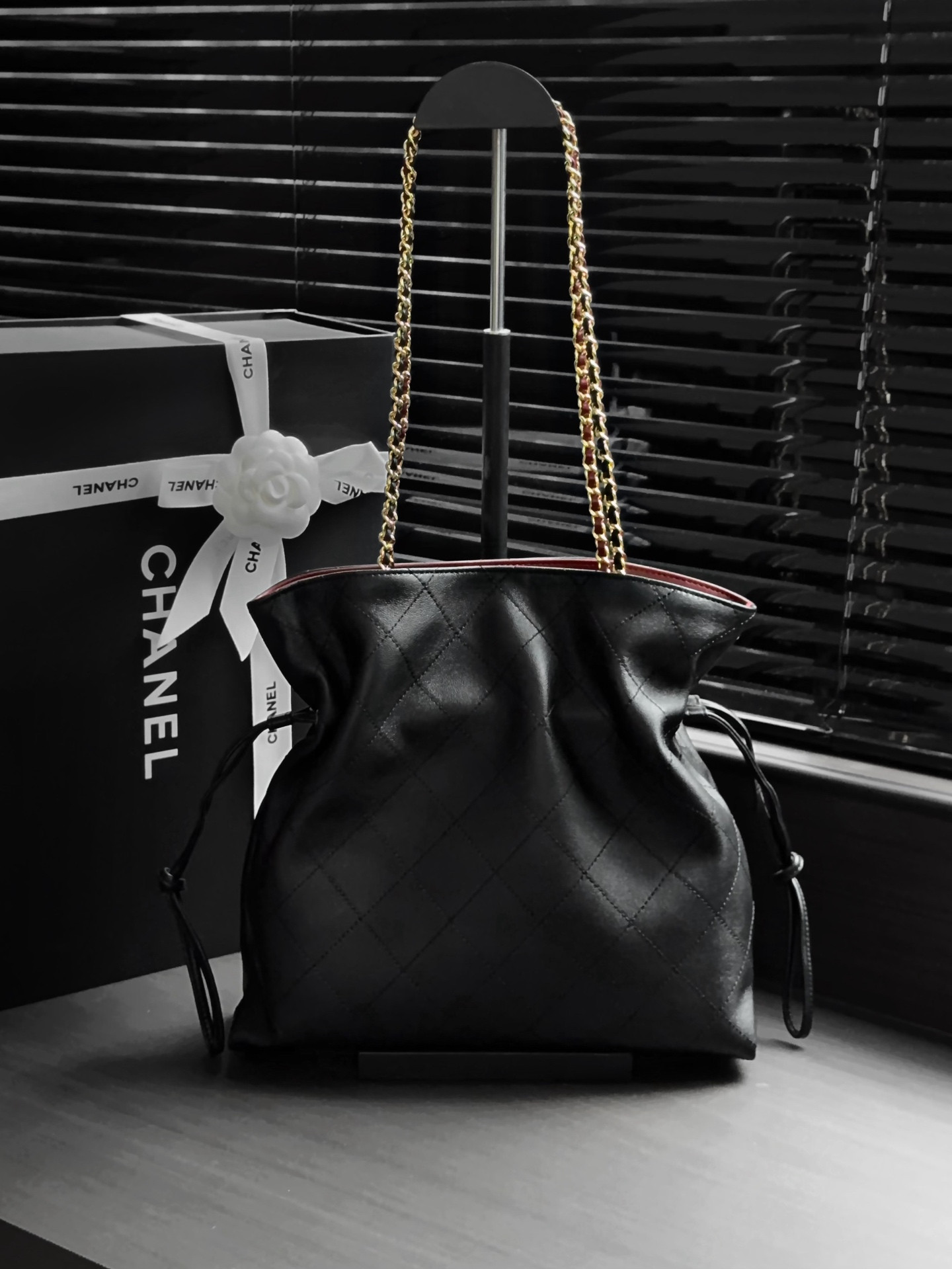 Ch**el Small Tote Bag AS6495 25x30x12cm