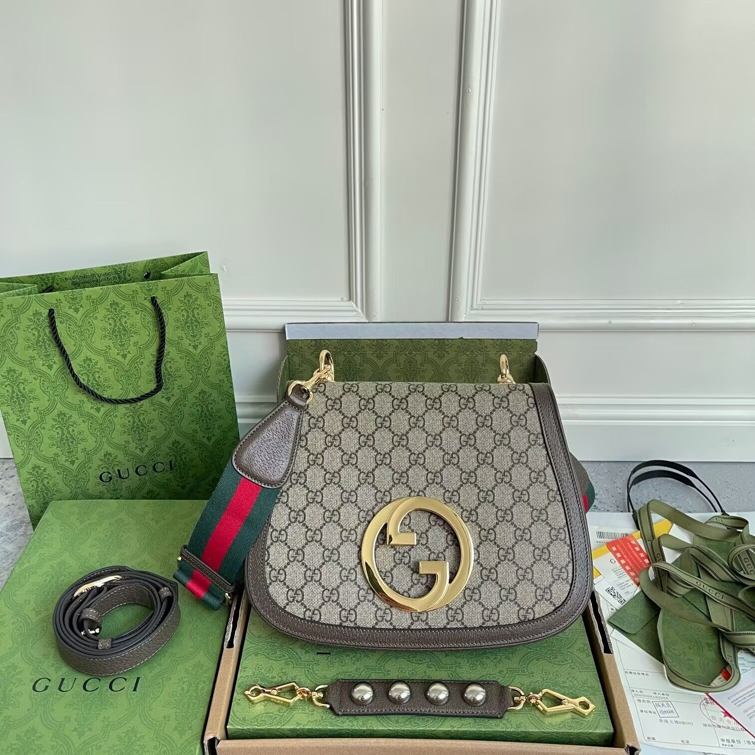 Gvc*1 BLONDIE TOP HANDLE BAG 29x22x7cm