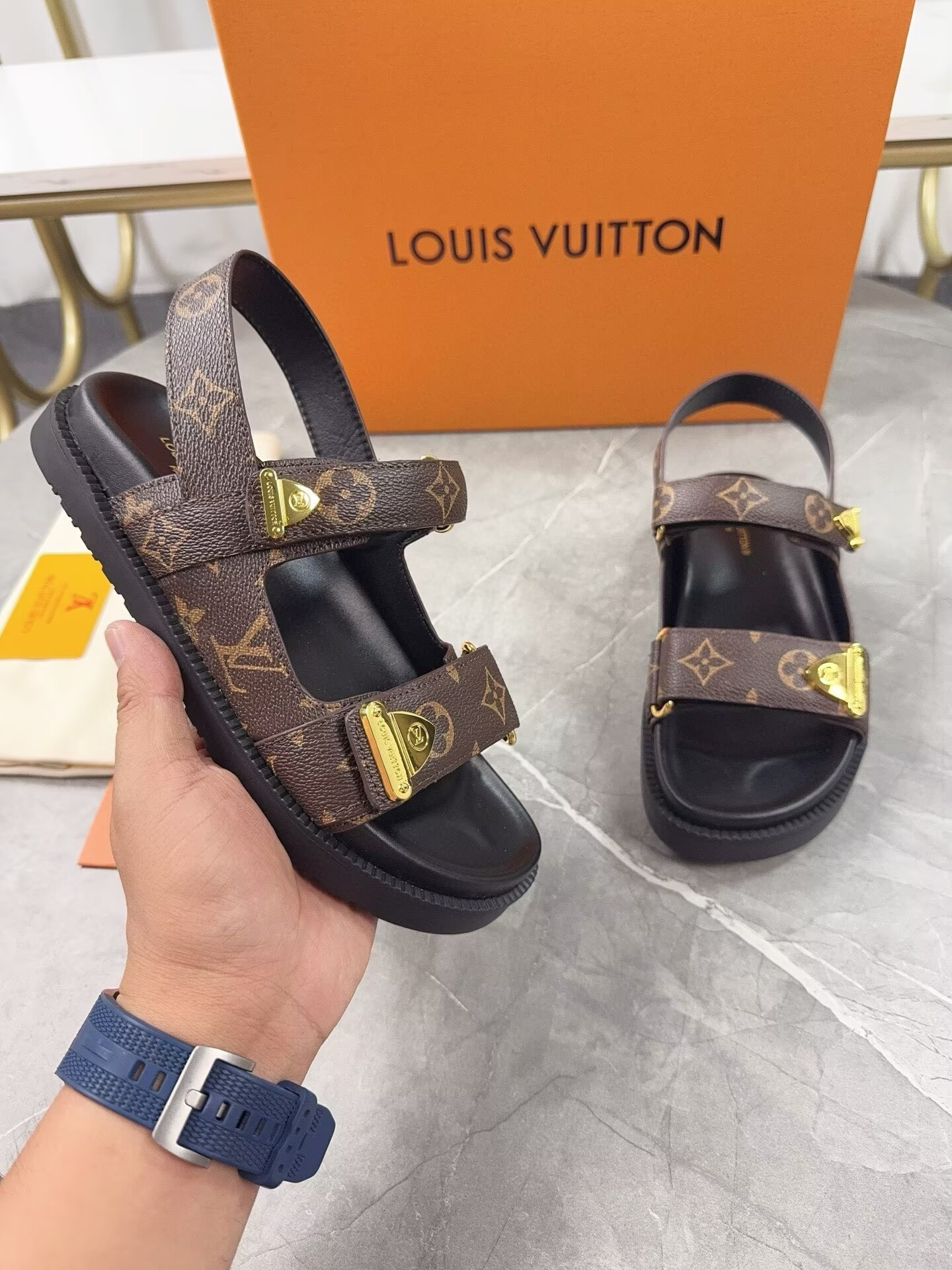 UA LV Sunset Comfort Sandal