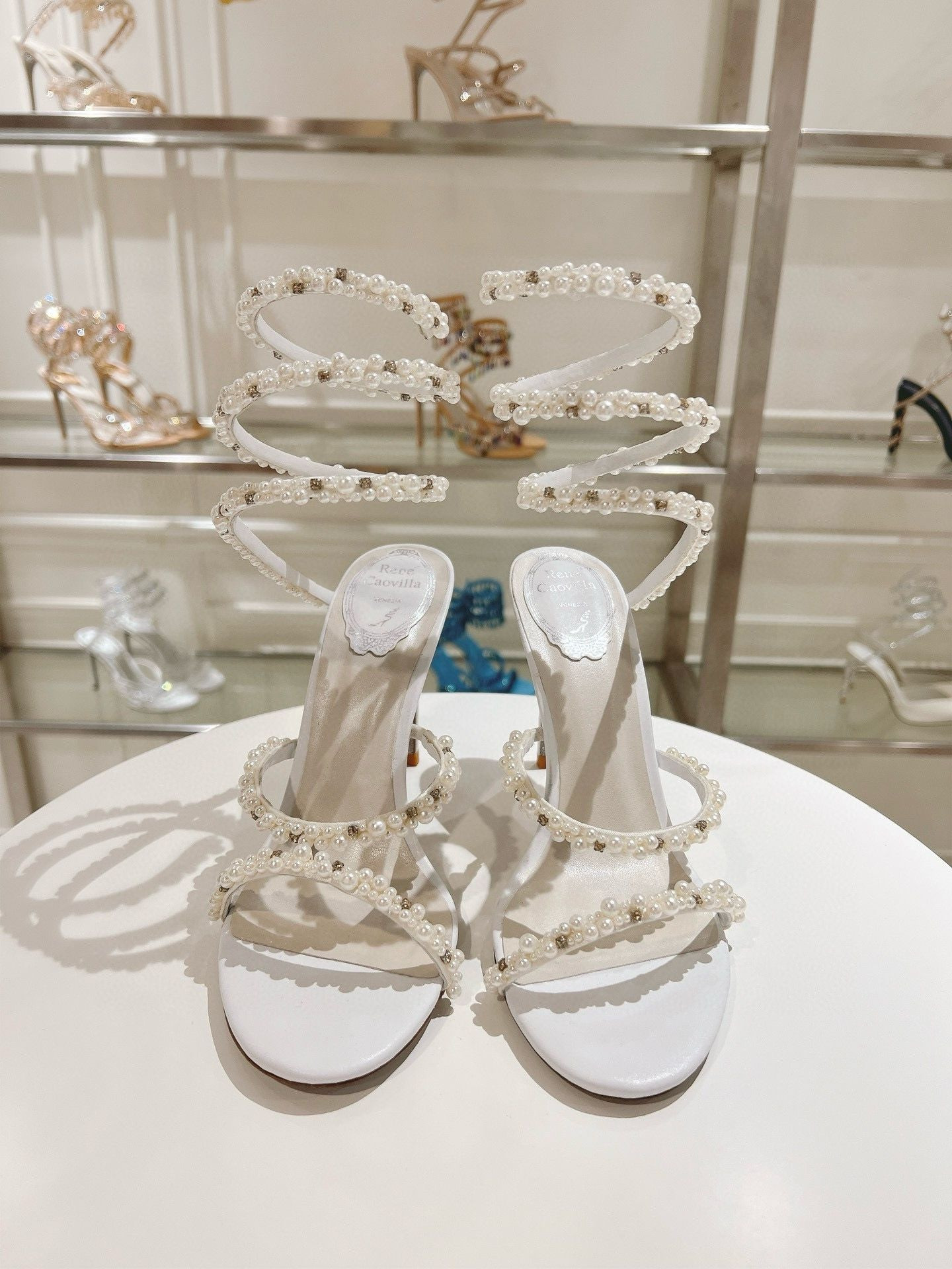 UA RENÉ CAOVILLA Cleo SANDAL 95mm