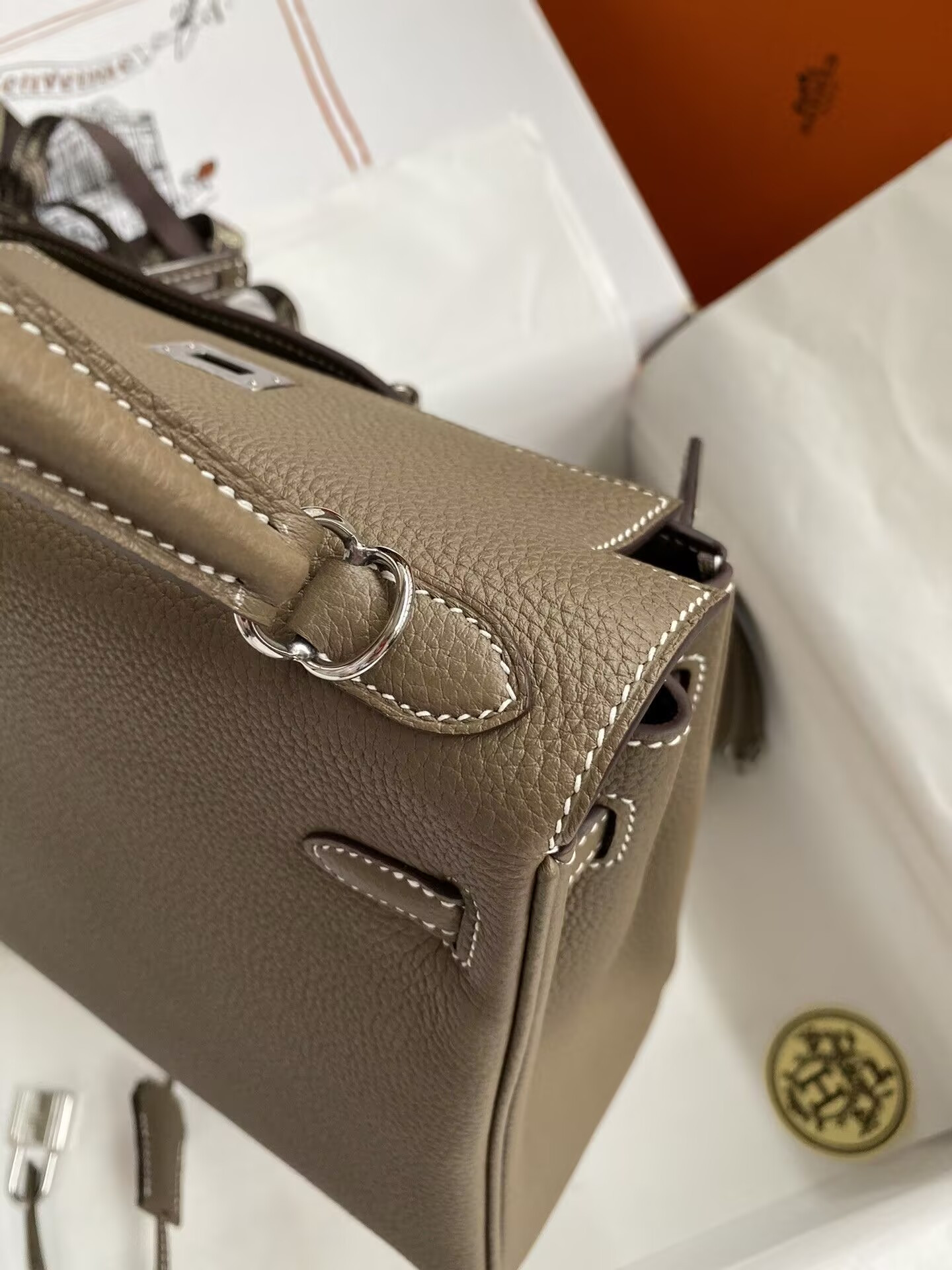 H**me5 Kelly Silver-tone Hardware 25 28