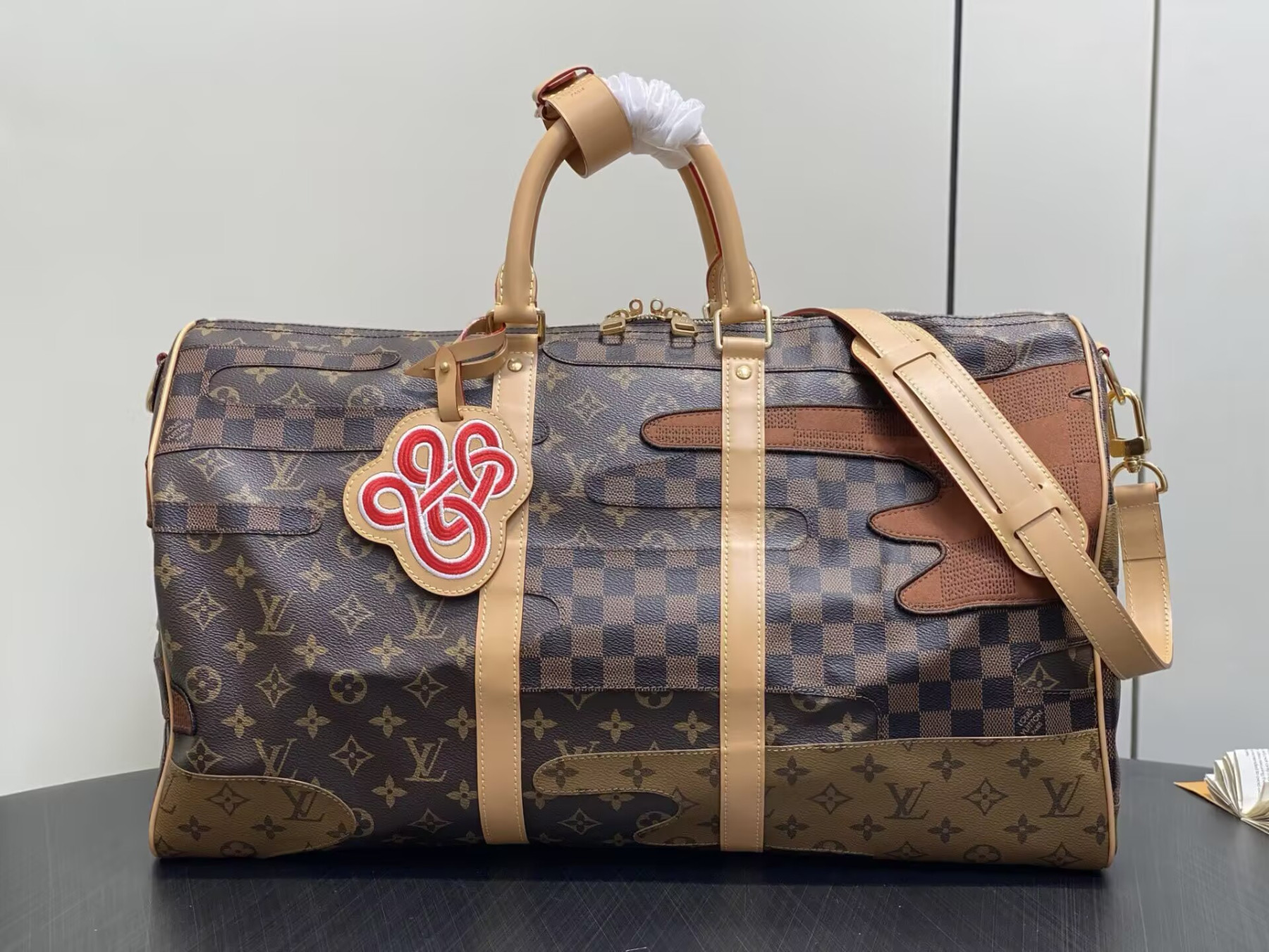 LV KEEPALL BANDOULIÈRE 50 Travel Bag M26119 29x23x50cm