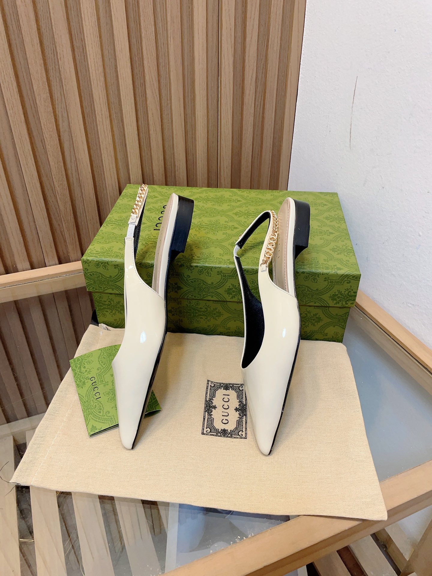 Gvc*1 SIGNORIA SLINGBACK PUMP flat shoes