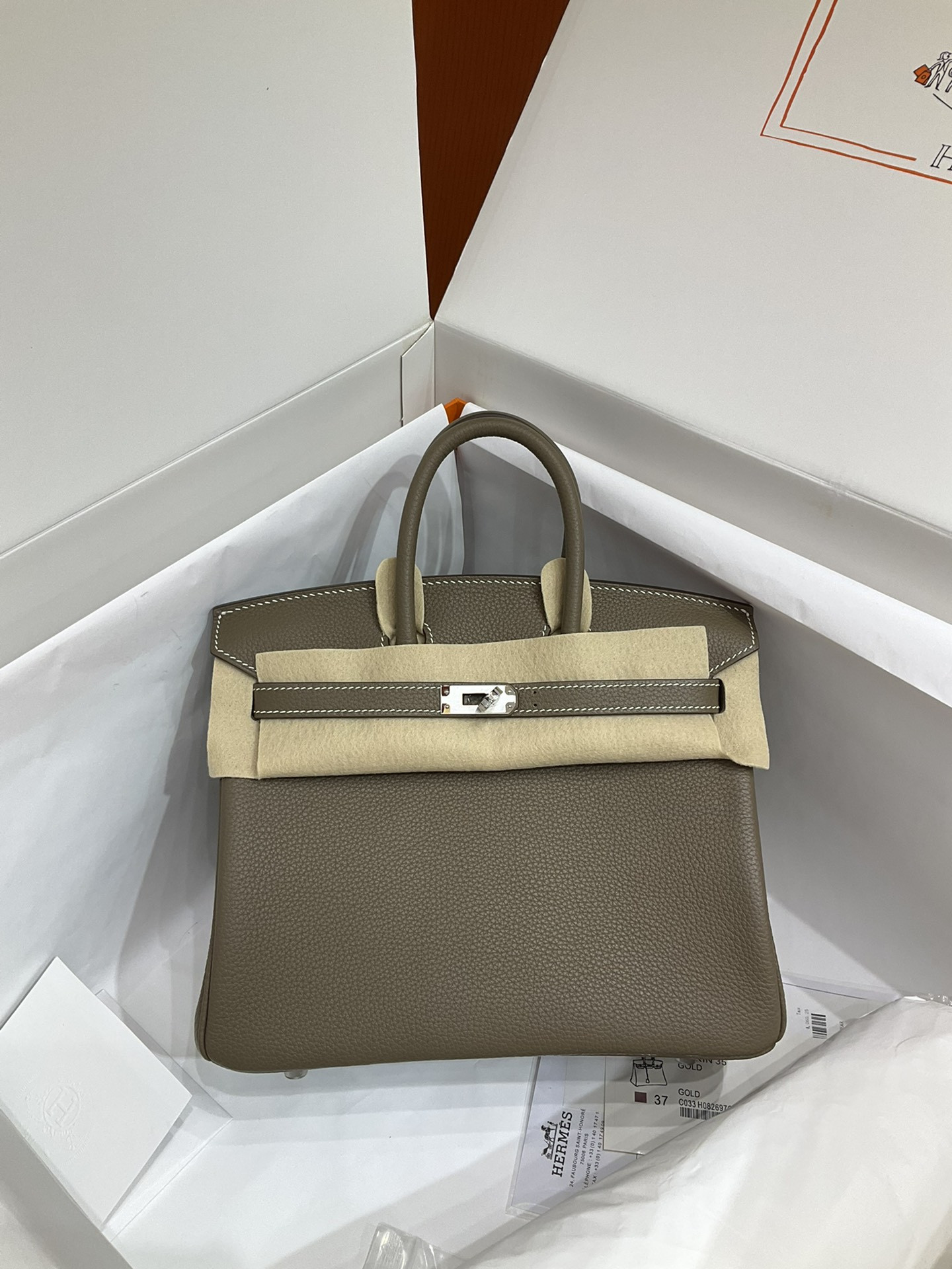 H**me5 BIRKIN Silver 25 30 35