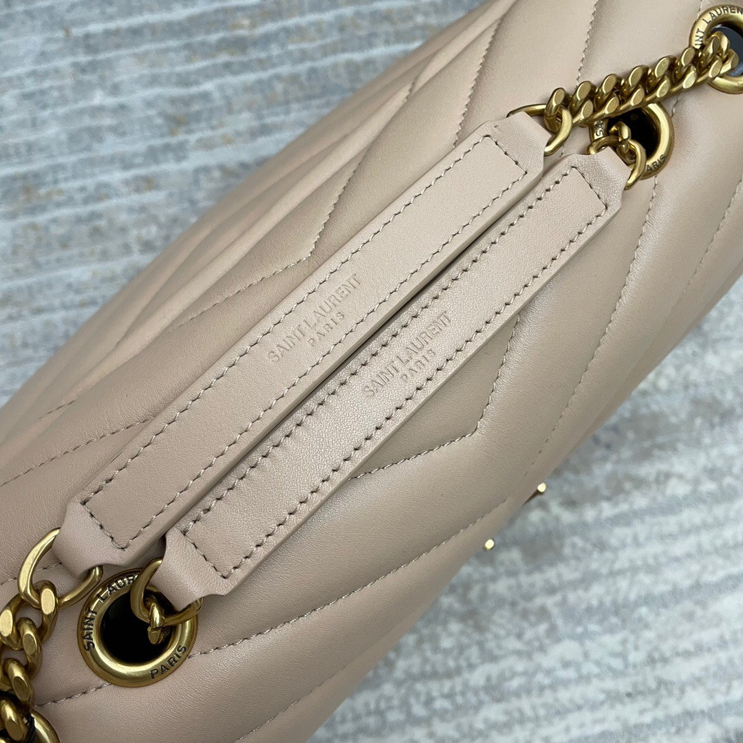 Y51 LOULOU MEDIUM IN QUILTED LEATHER 32x22x9cm
