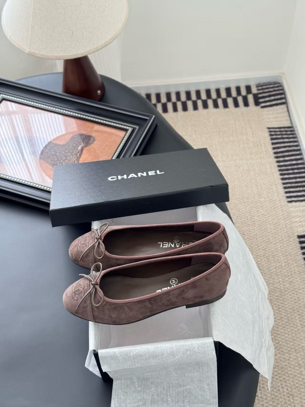 UA Ch**el Ballet flats