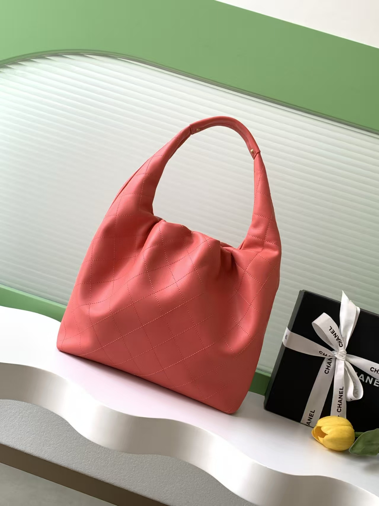 Ch**el Large Hobo Bag 30x12x45cm