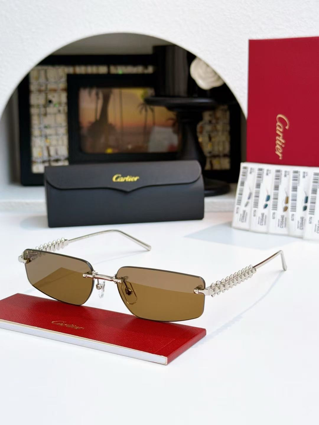 Ca*t1er Glasses 58-16-140